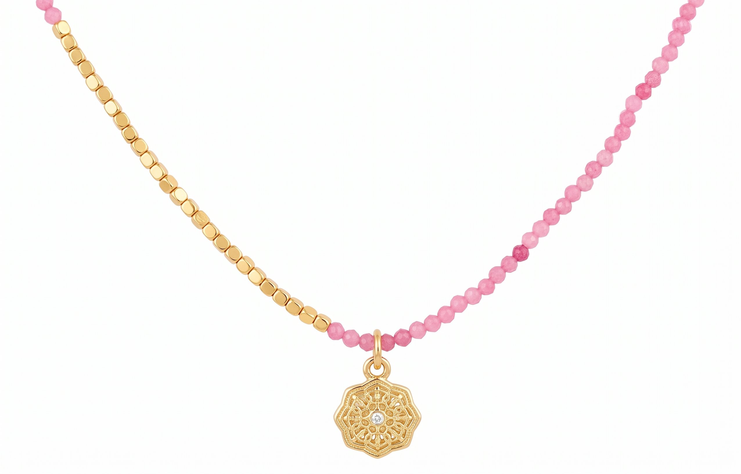 Bia Hot Pink Necklace - Boho Betty
