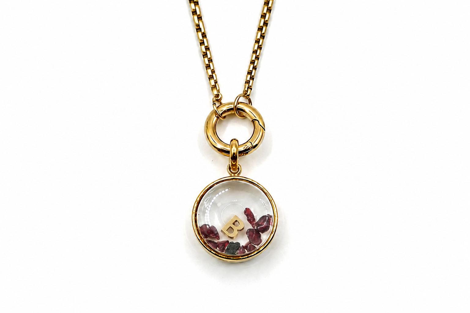 Leilani Mini Personalised PVD Gold Necklace
