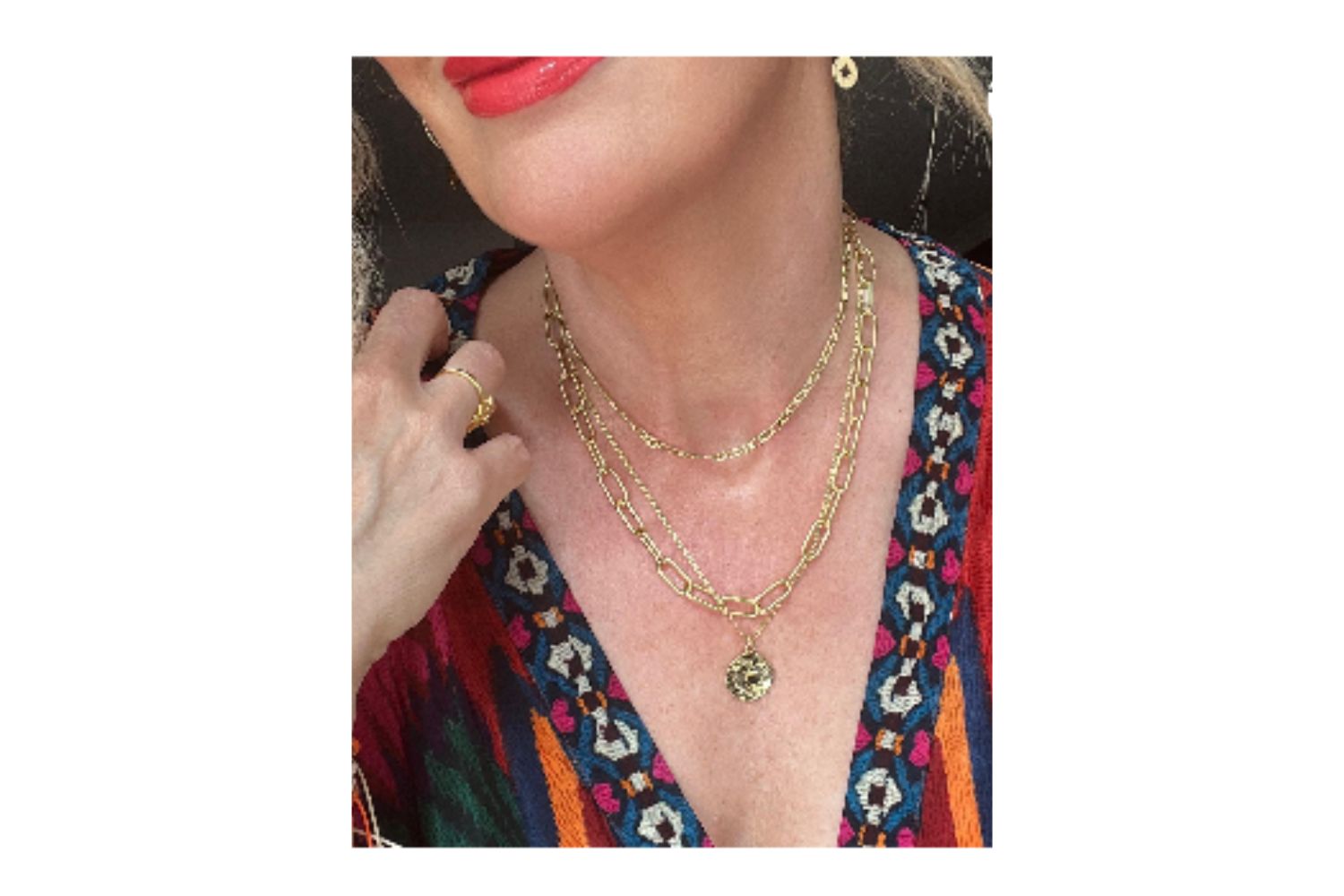 Sobek Gold Link Chain Necklace - Boho Betty
