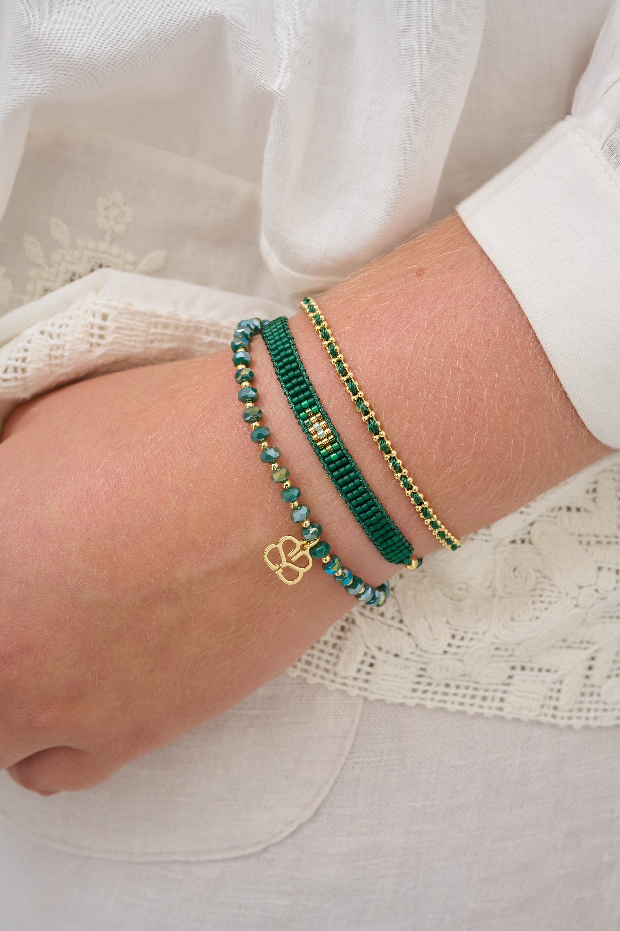 Fidda 3 Layer Bracelet Stack - Boho Betty