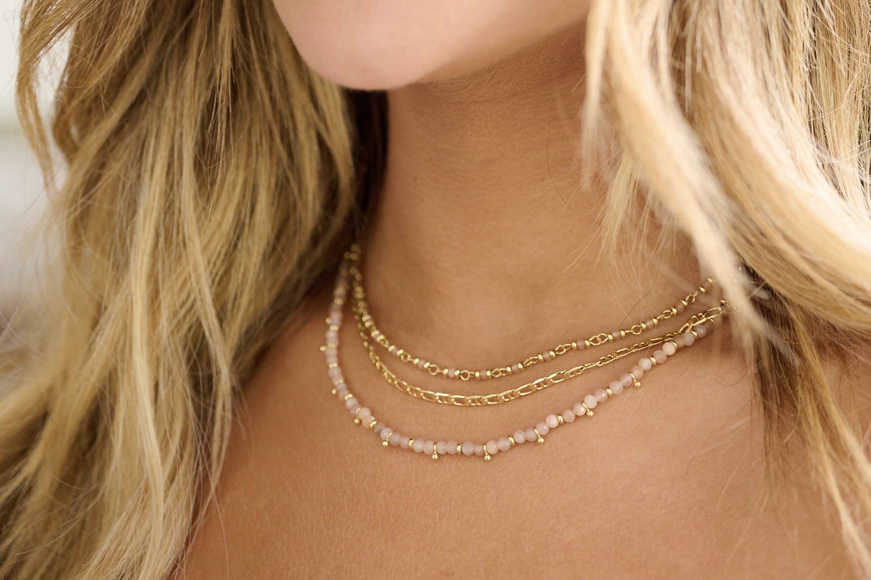 Sobek Gold Link Chain Necklace - Boho Betty
