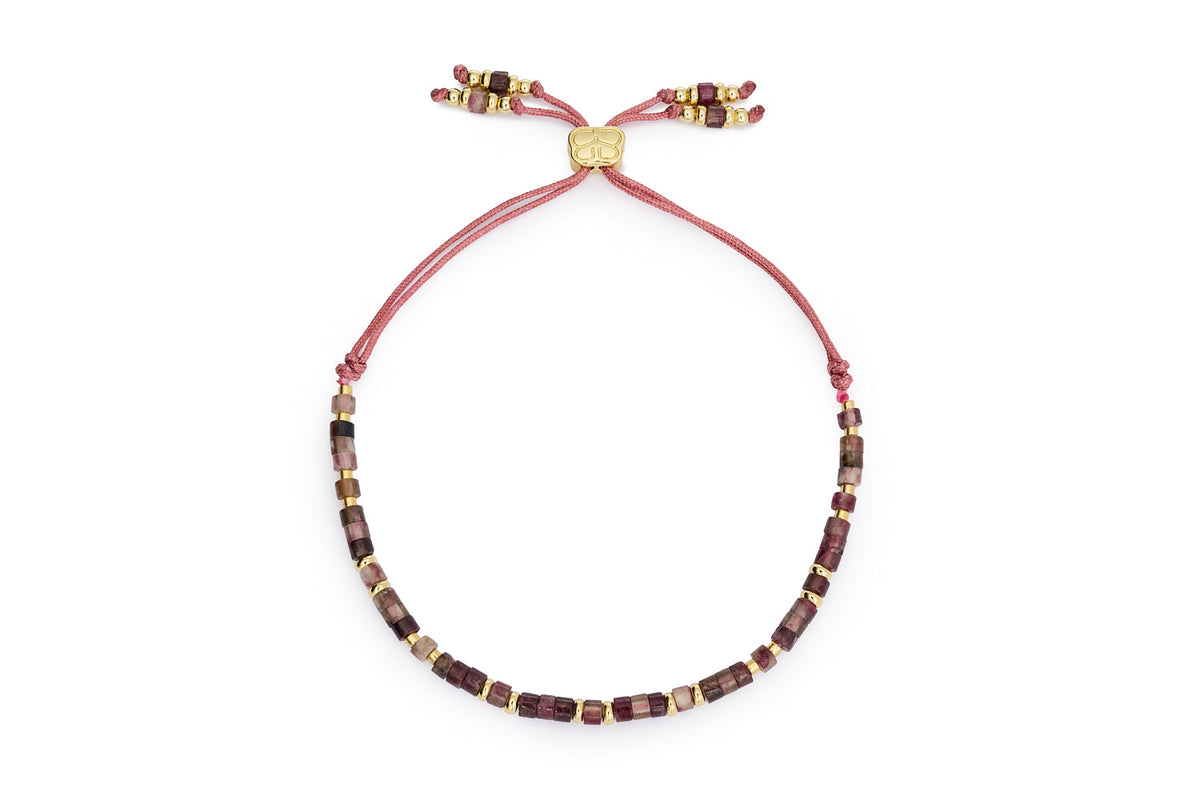 Liv Gold & Tourmaline Friendship Bracelet