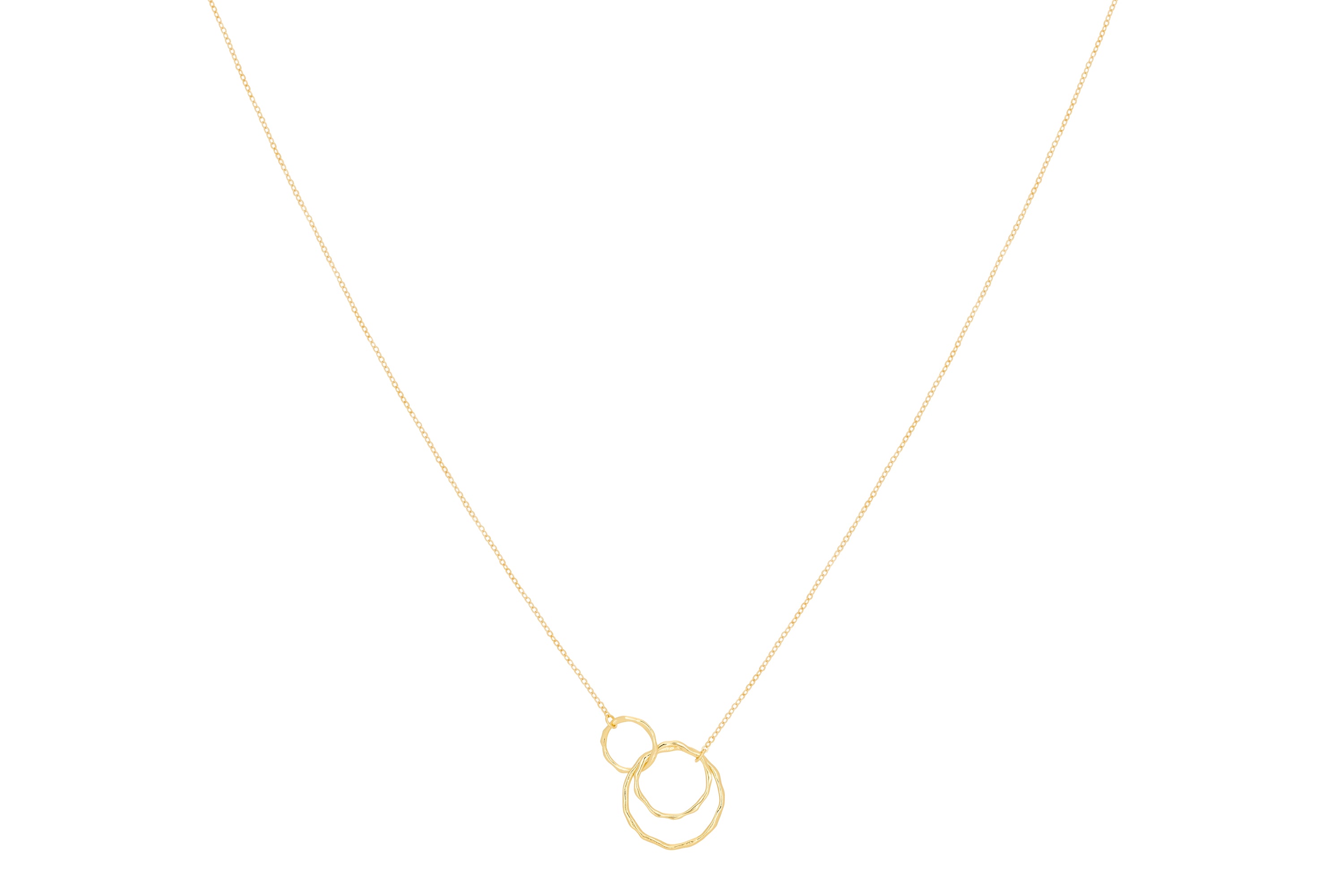 Pimms Gold Circular Necklace - Boho Betty