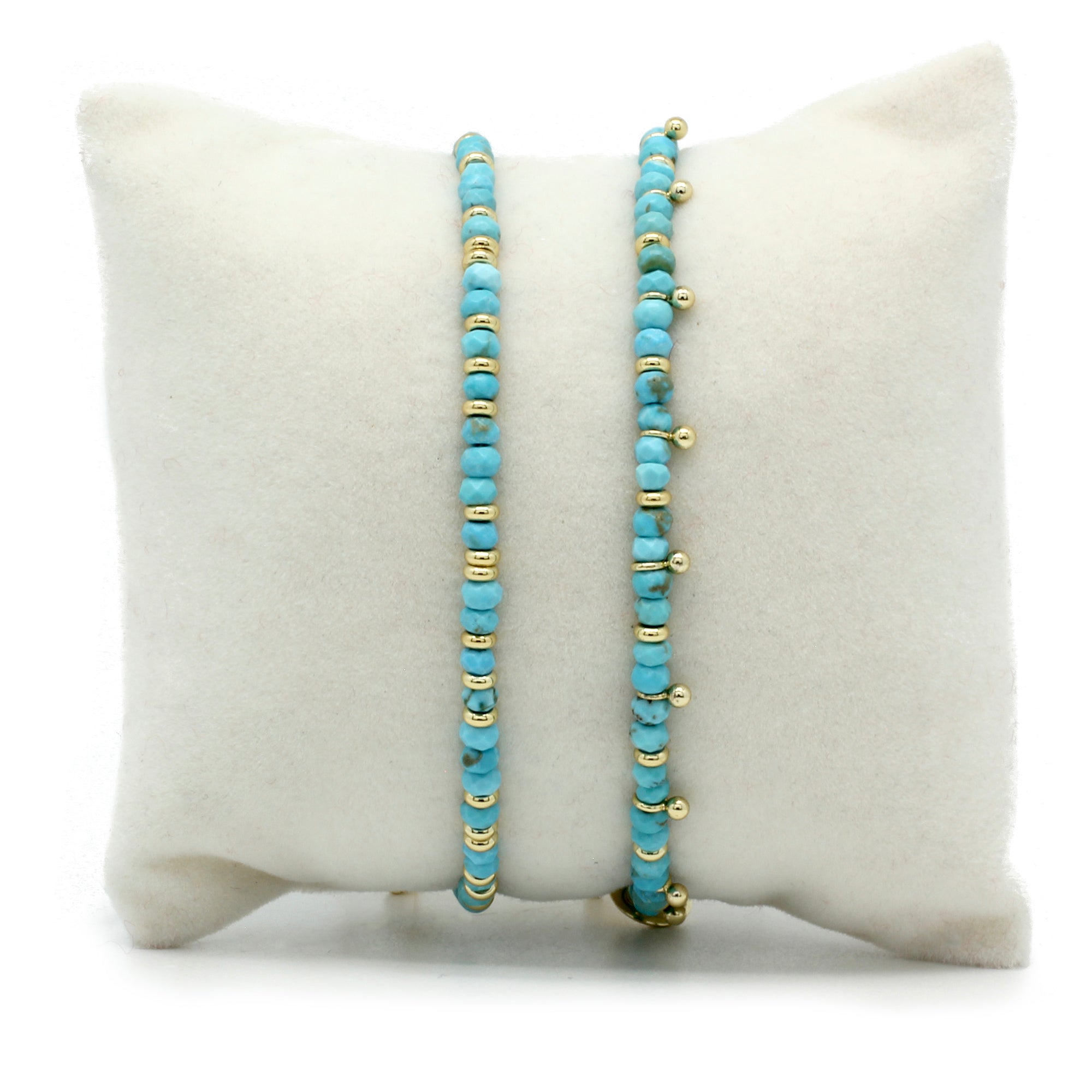 Serenity Turquoise Bracelet Stack - Boho Betty