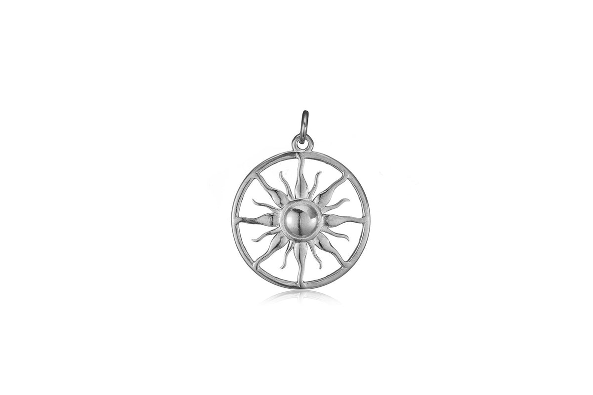 Sunniva Sun Waterproof Silver Charm