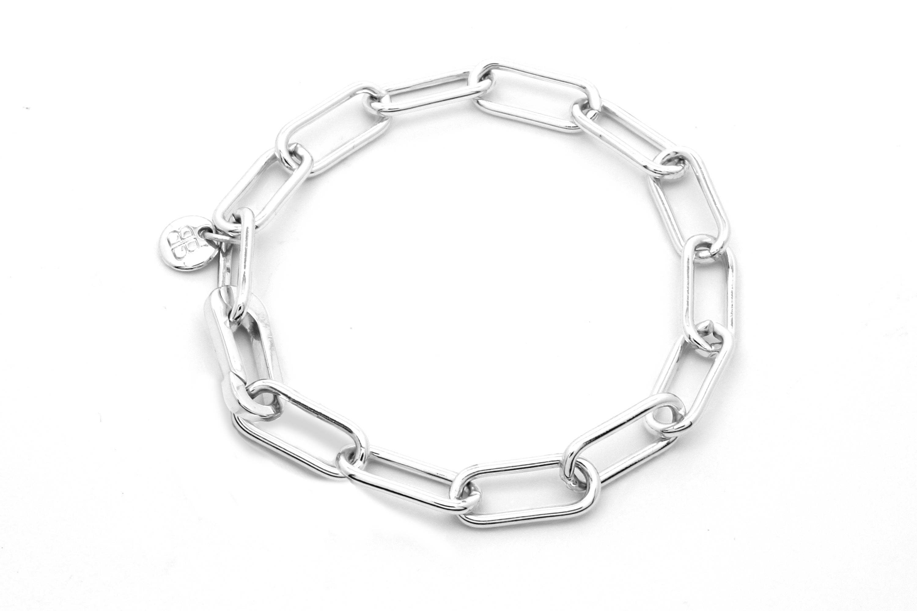 Ukelele Silver Chain Bracelet - Boho Betty