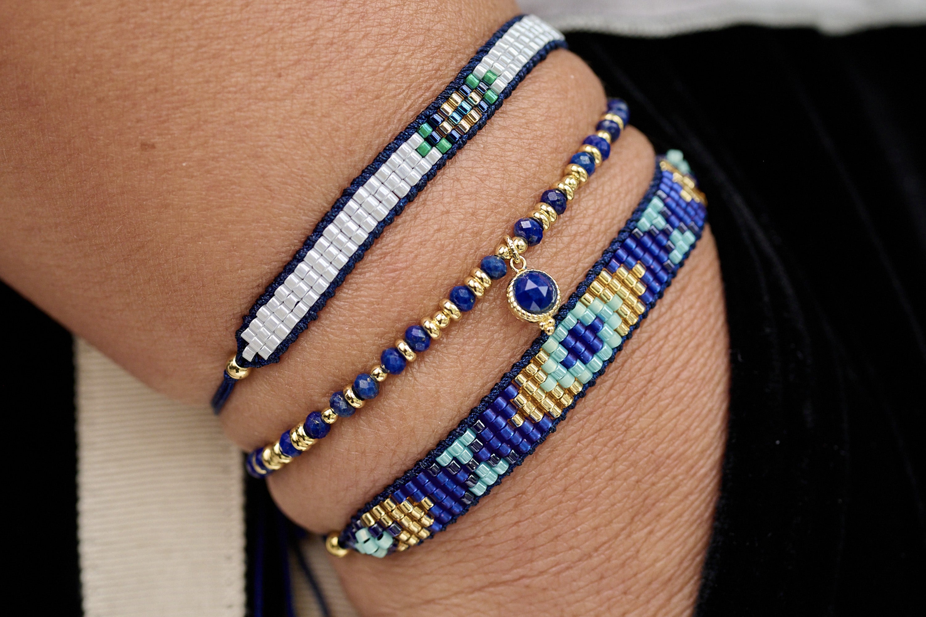 Sense Lapis Lazuli Bracelet - Boho Betty