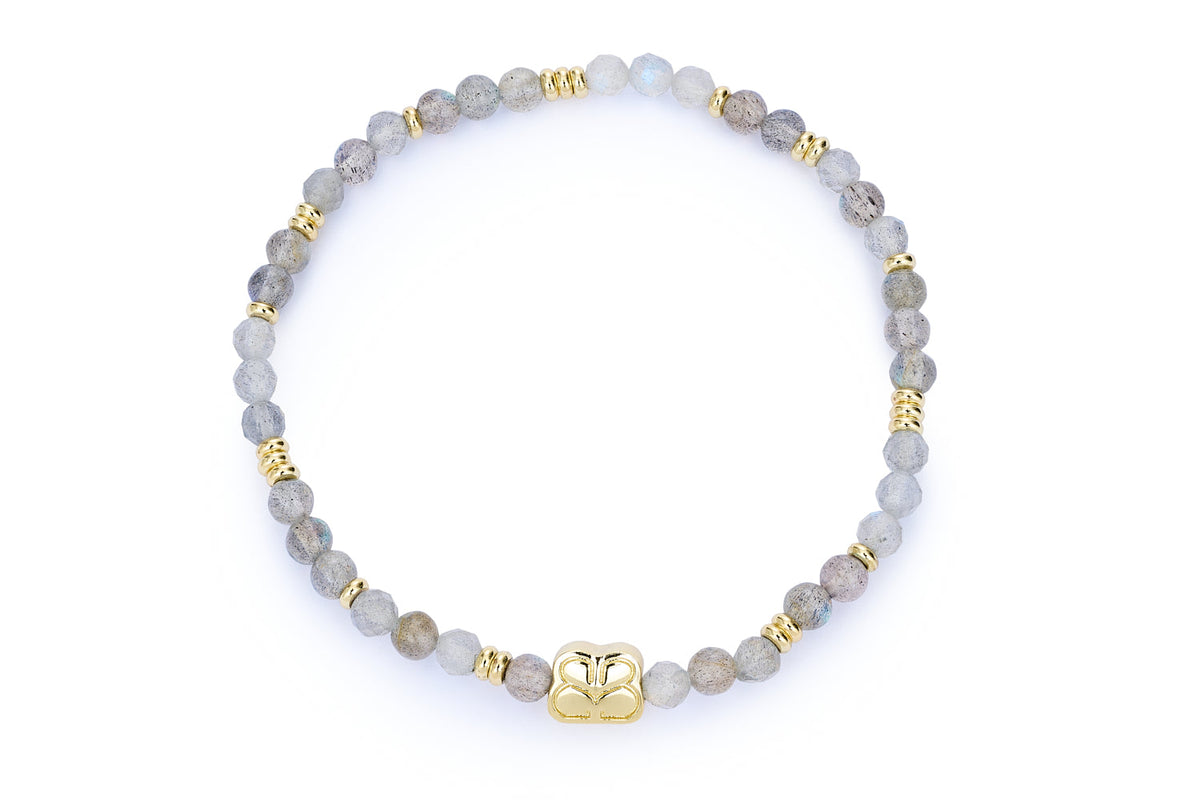 Wonder Gold & Labradorite Bead Bracelet