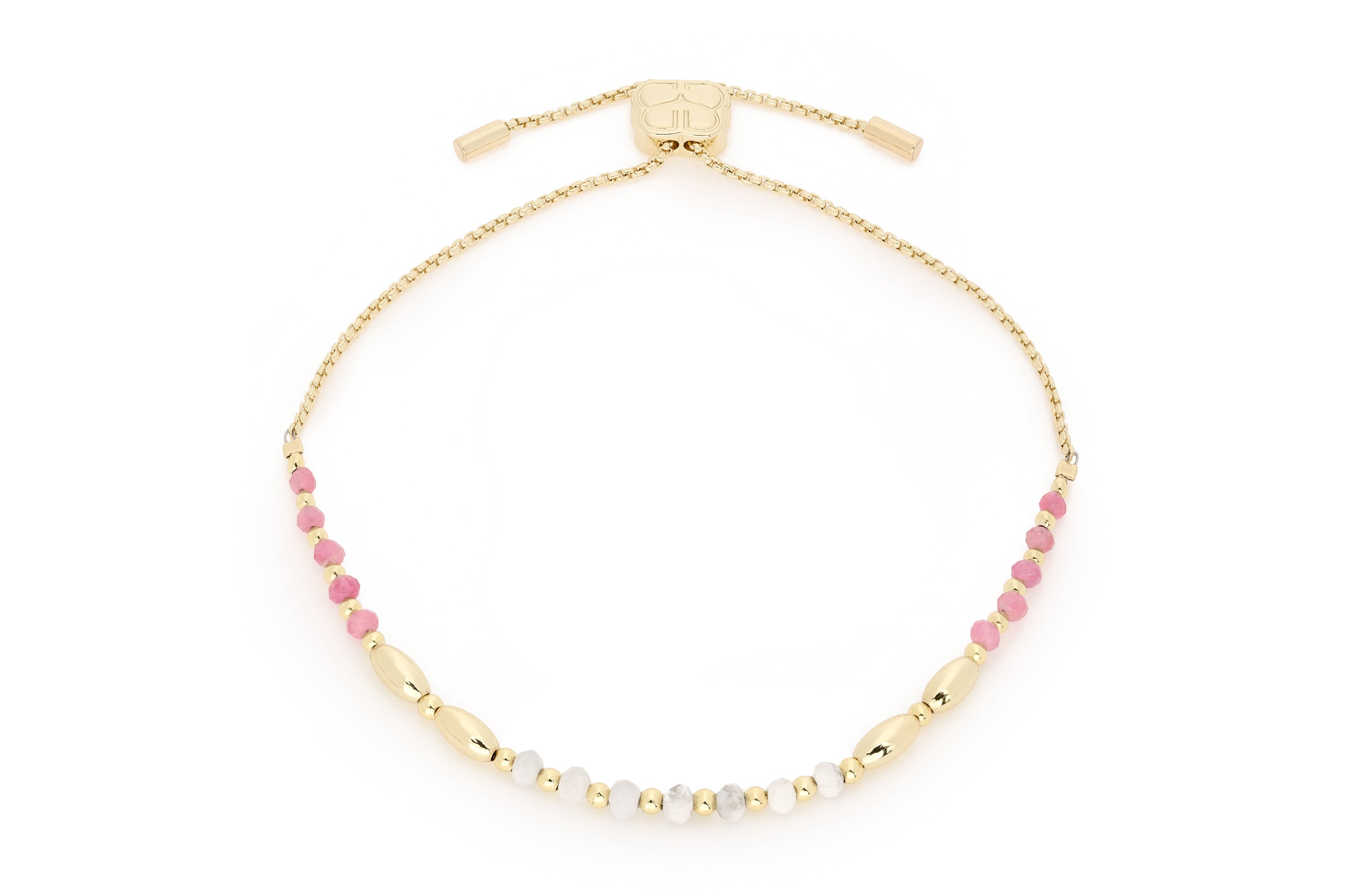 Radiance Pink Tourmaline Gemstone Bracelet - Boho Betty