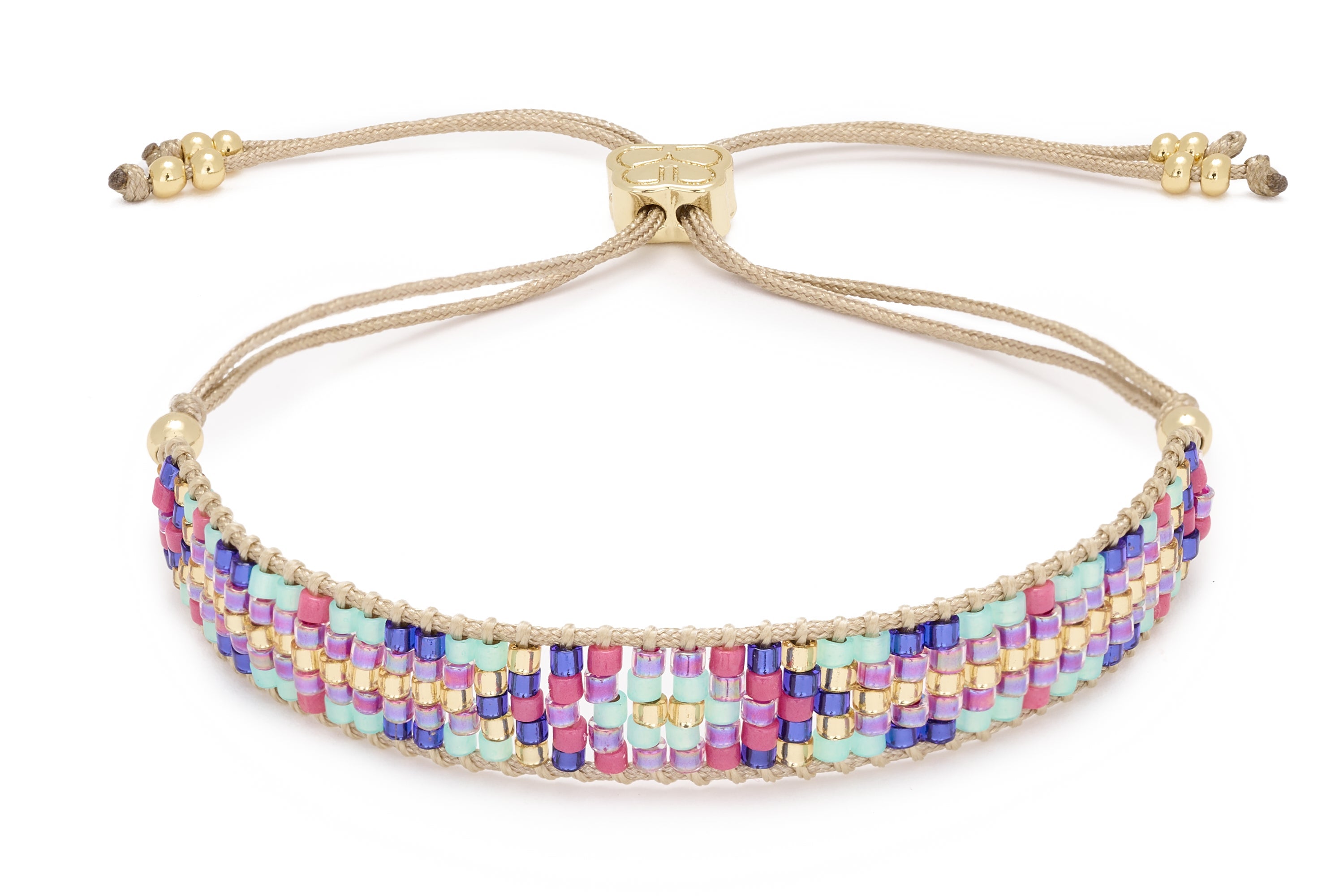 Fantasy Lilac Friendship Beaded Bracelet - Boho Betty