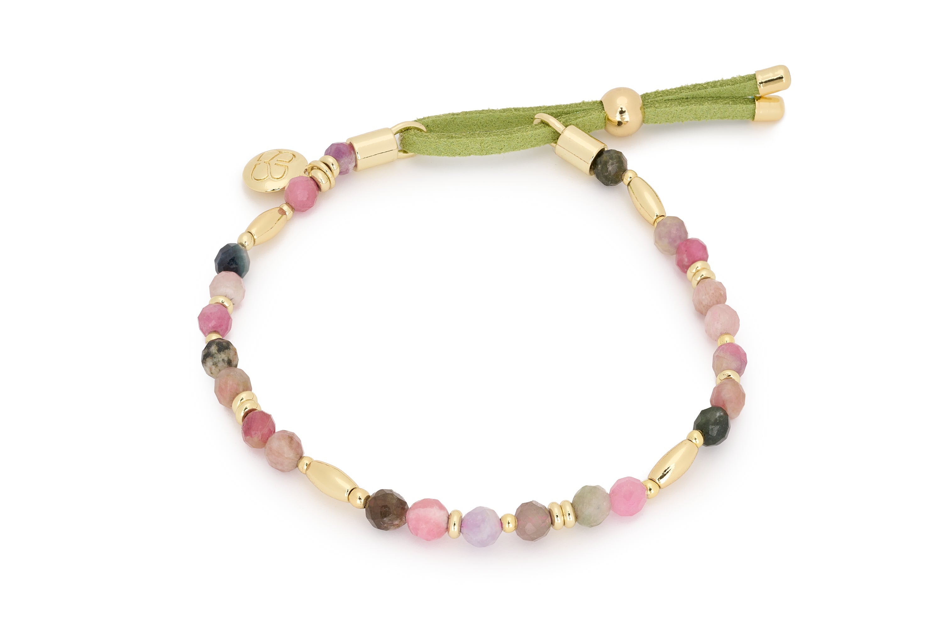 Fresco Tourmaline Gemstone Bracelet - Boho Betty