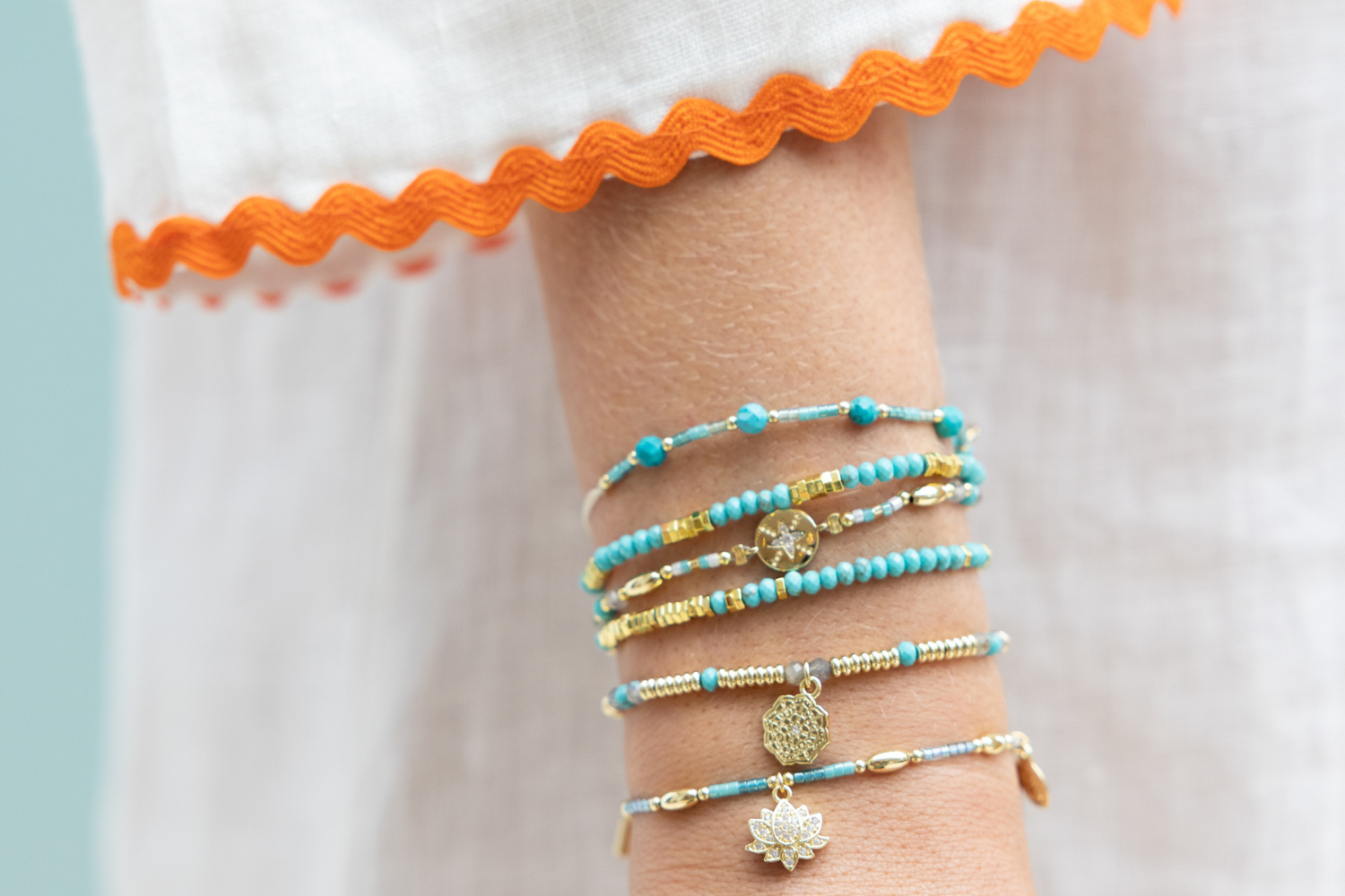 Tersina Turquoise Bracelet - Boho Betty