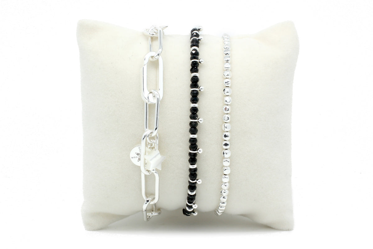 Aria Beaded Bracelet Stack - Boho Betty