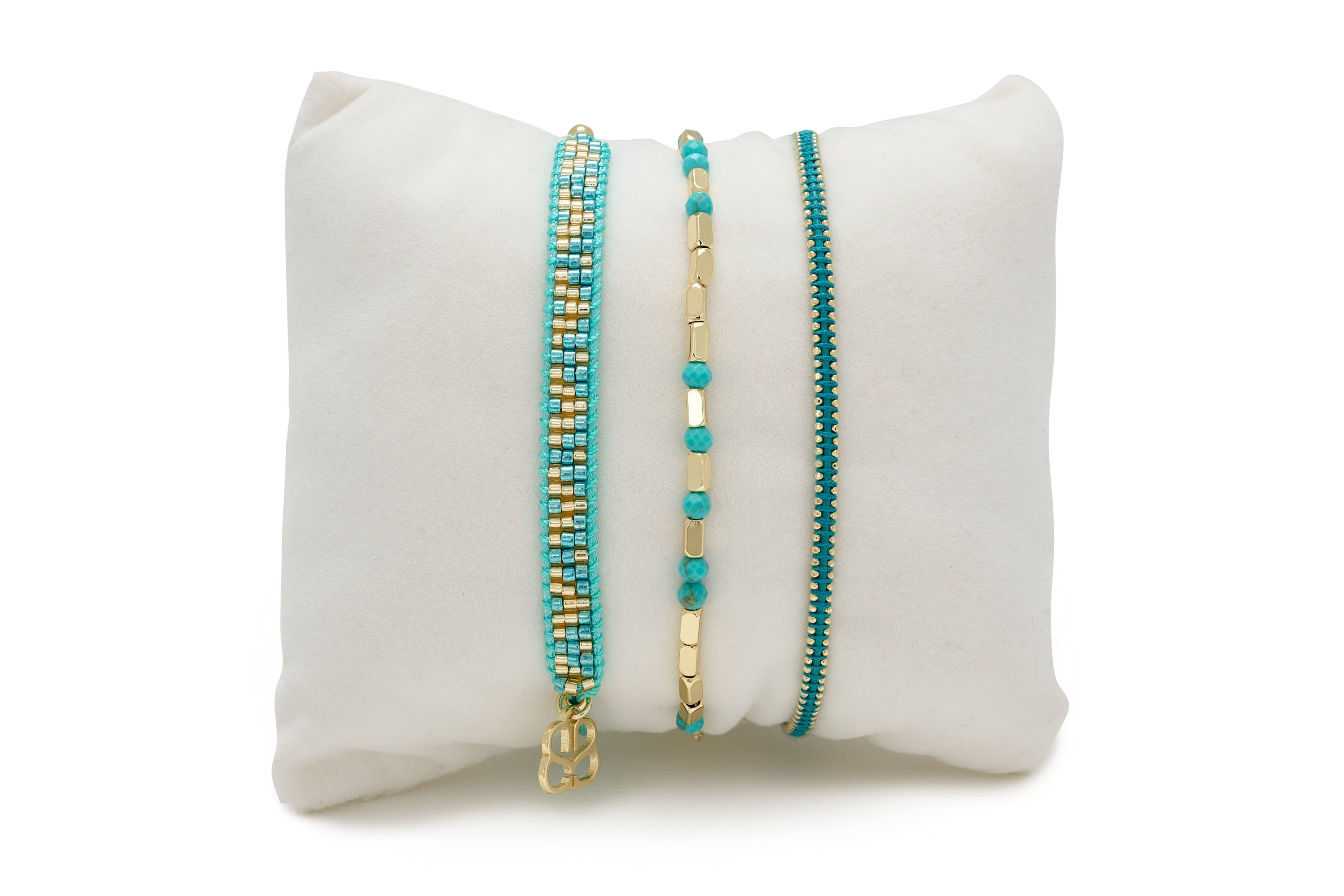 Tiffany Turquoise Bracelet Stack - Boho Betty