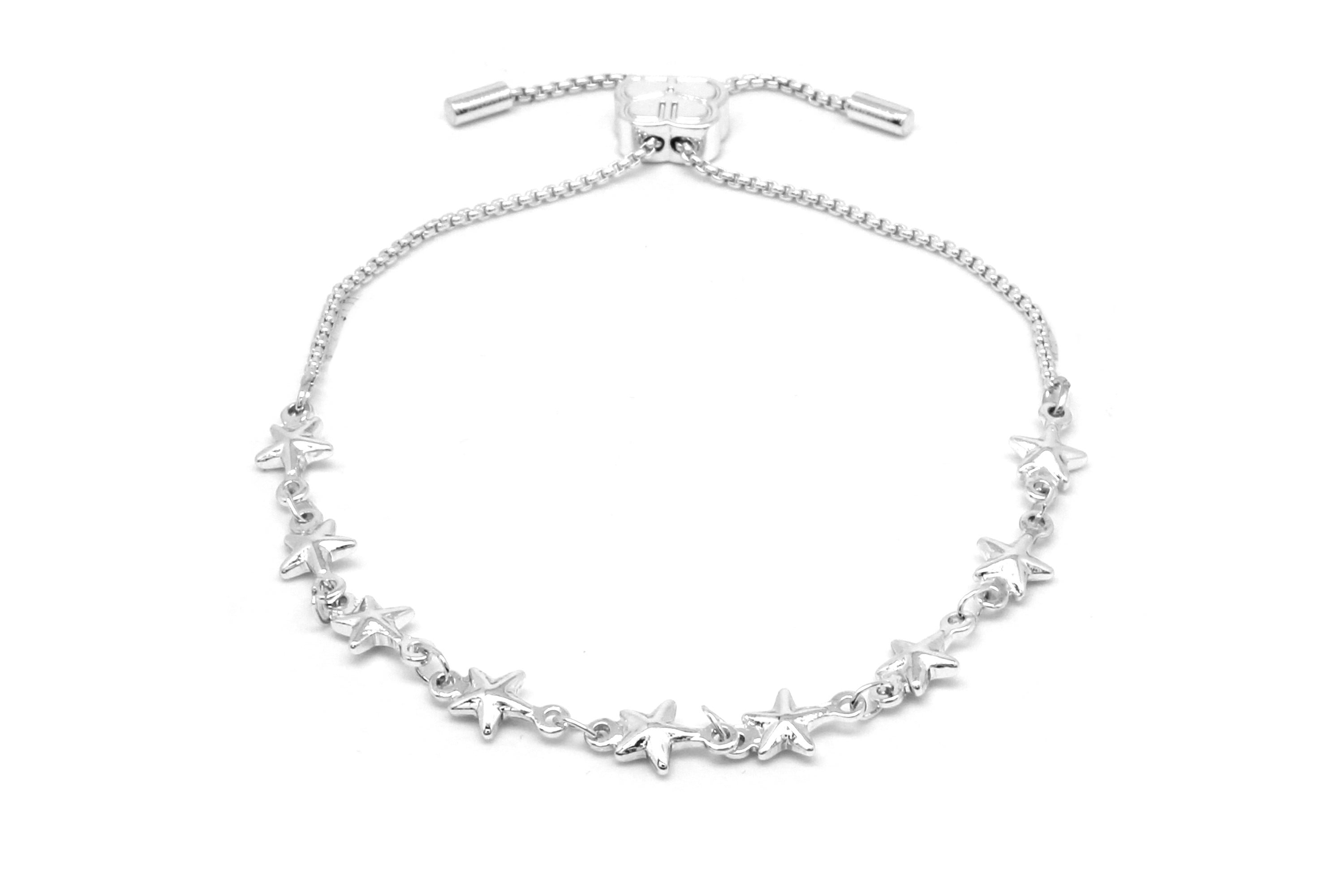 Mensa Silver Star Bracelet - Boho Betty