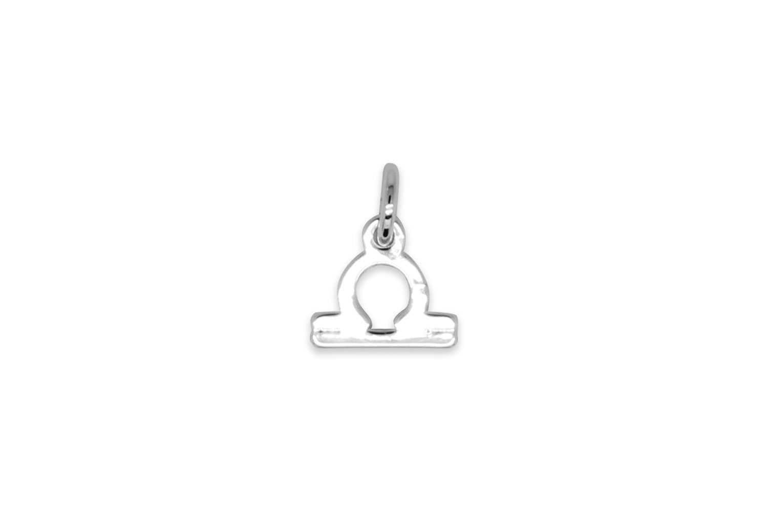 Libra Zodiac Silver Necklace Charm - Boho Betty