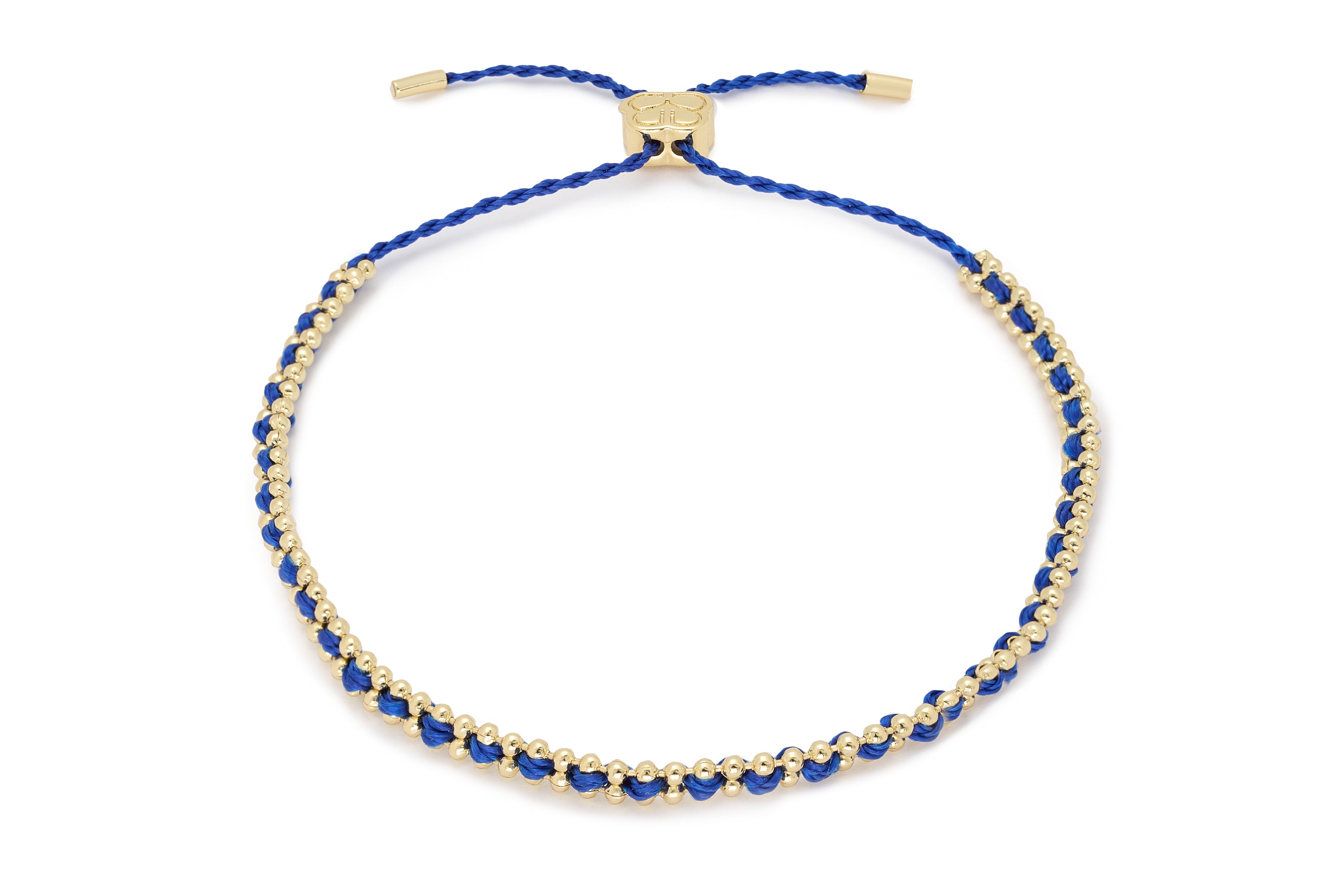 Braid Navy Blue Bracelet - Boho Betty