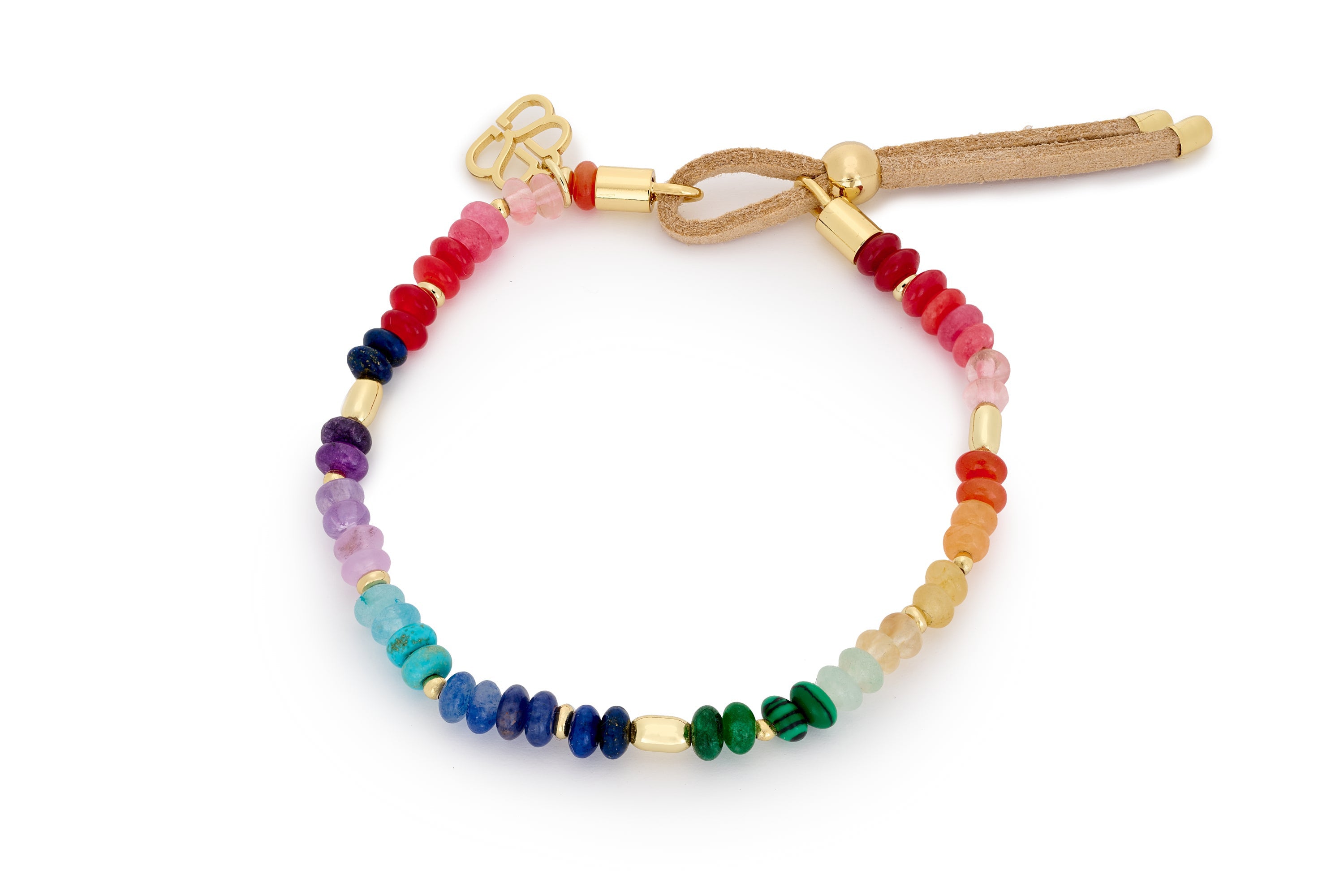 Fresco Multi Rondelle Bracelet - Boho Betty