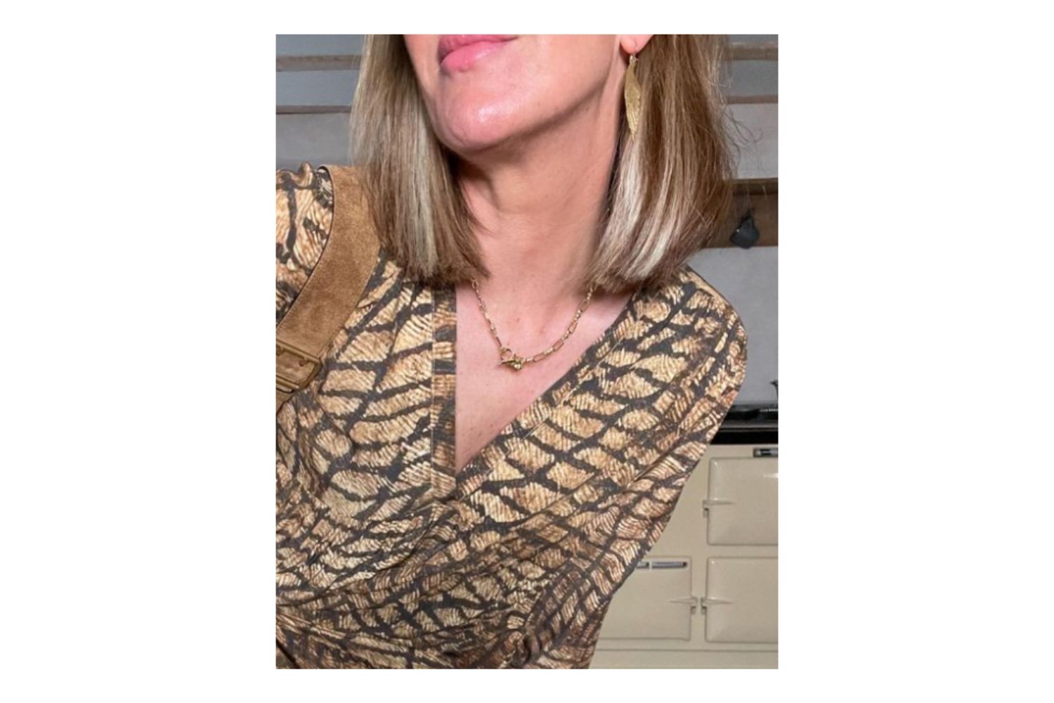 Cetus Gold T-Bar Chain Necklace - Boho Betty