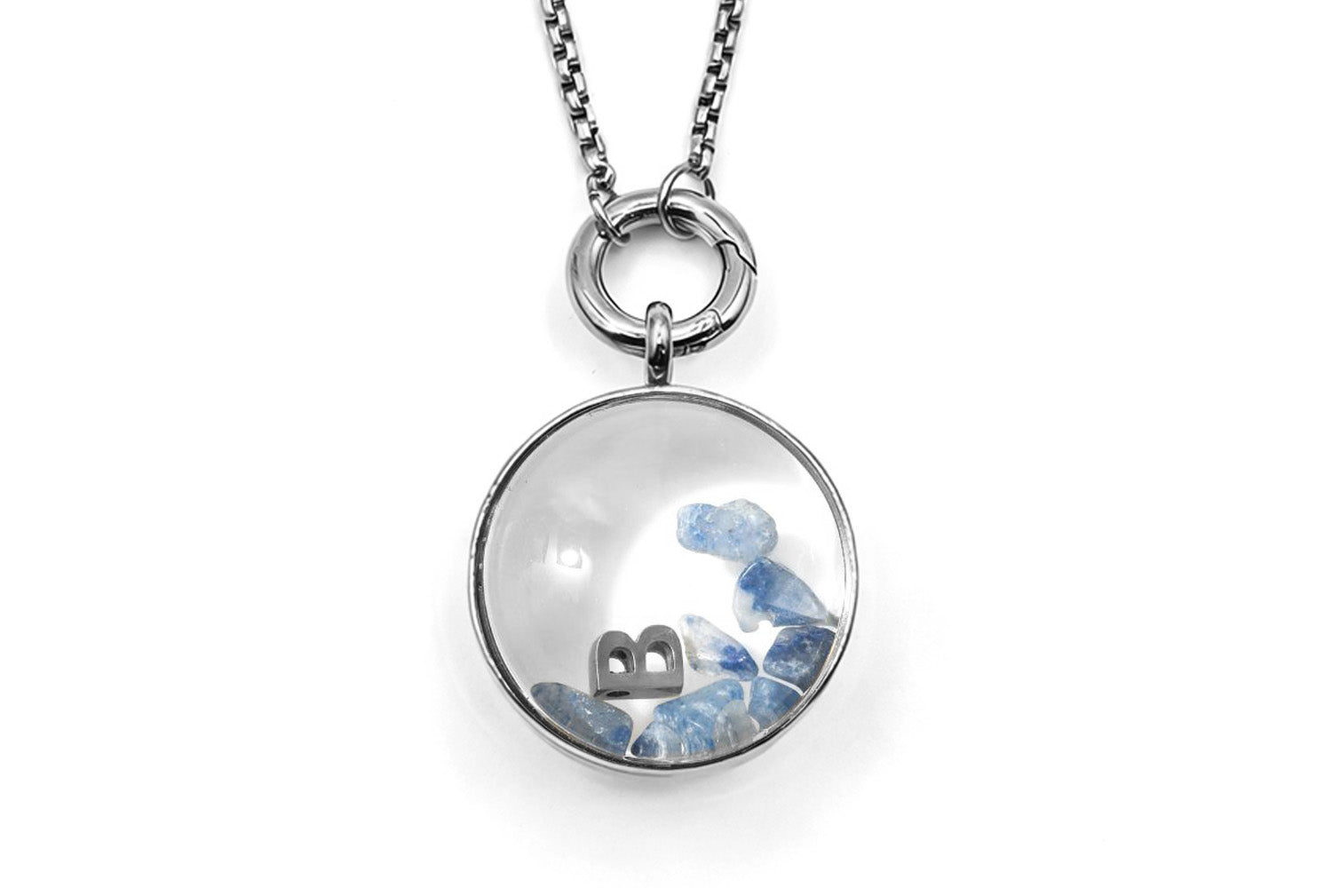 Leilani Locket #gemstone_blueaventurine