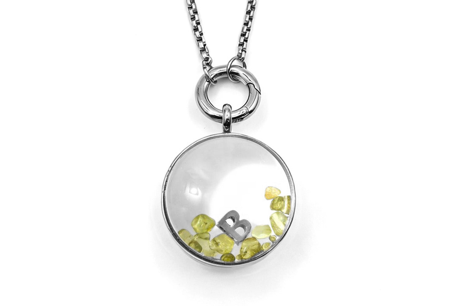 Leilani Locket #gemstone_peridot