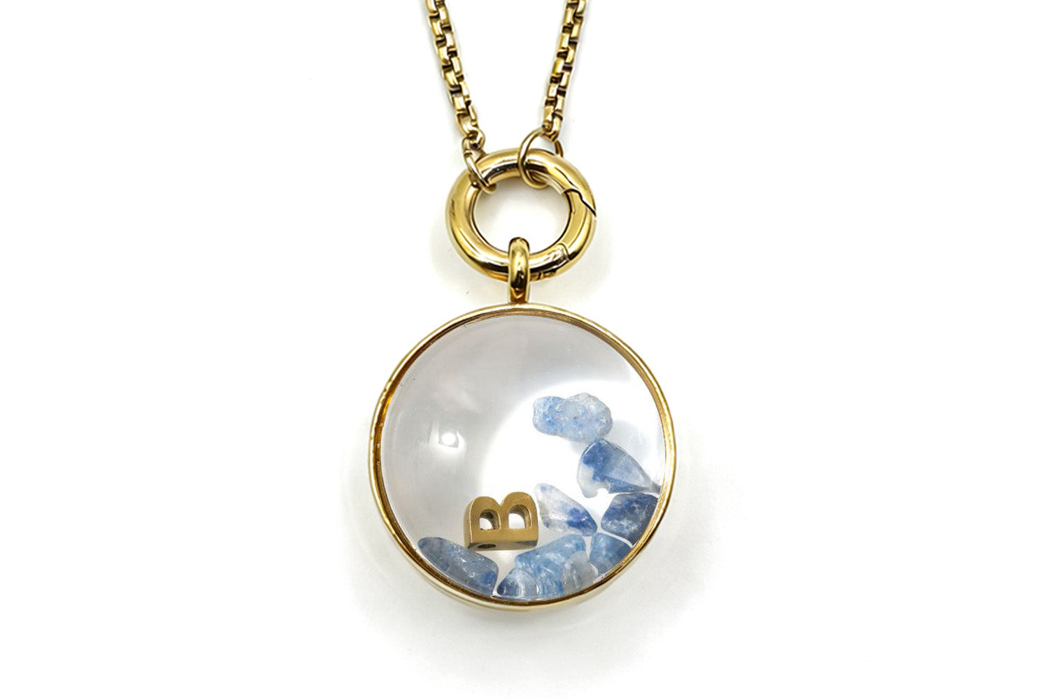 Leilani Locket gemstone_blueaventurine