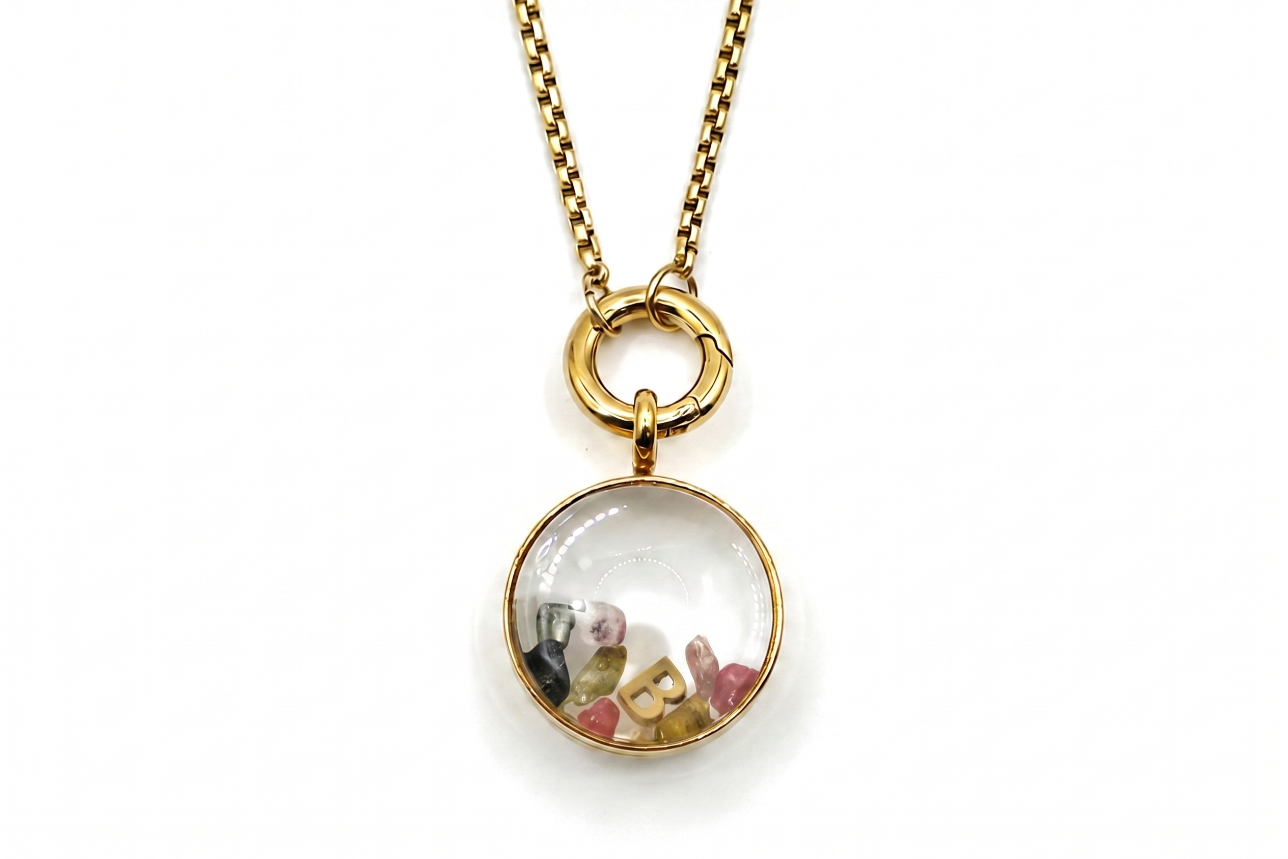 Leilani Midi Personalised PVD Gold Necklace