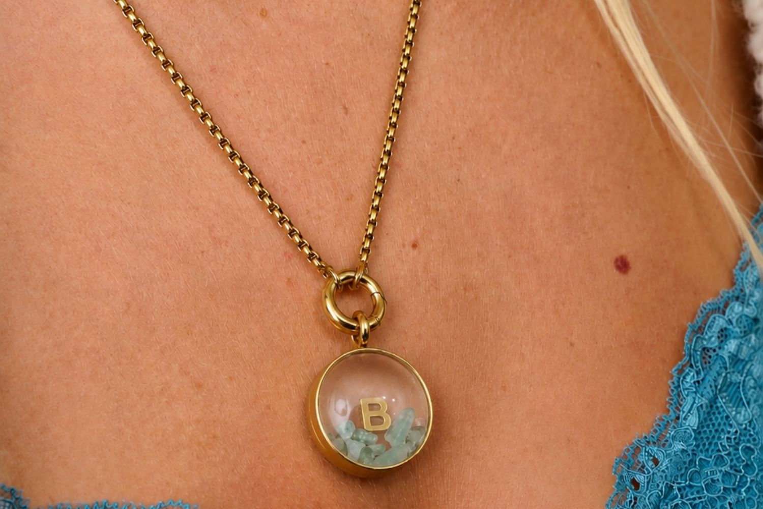Leilani Midi Personalised PVD Gold Necklace