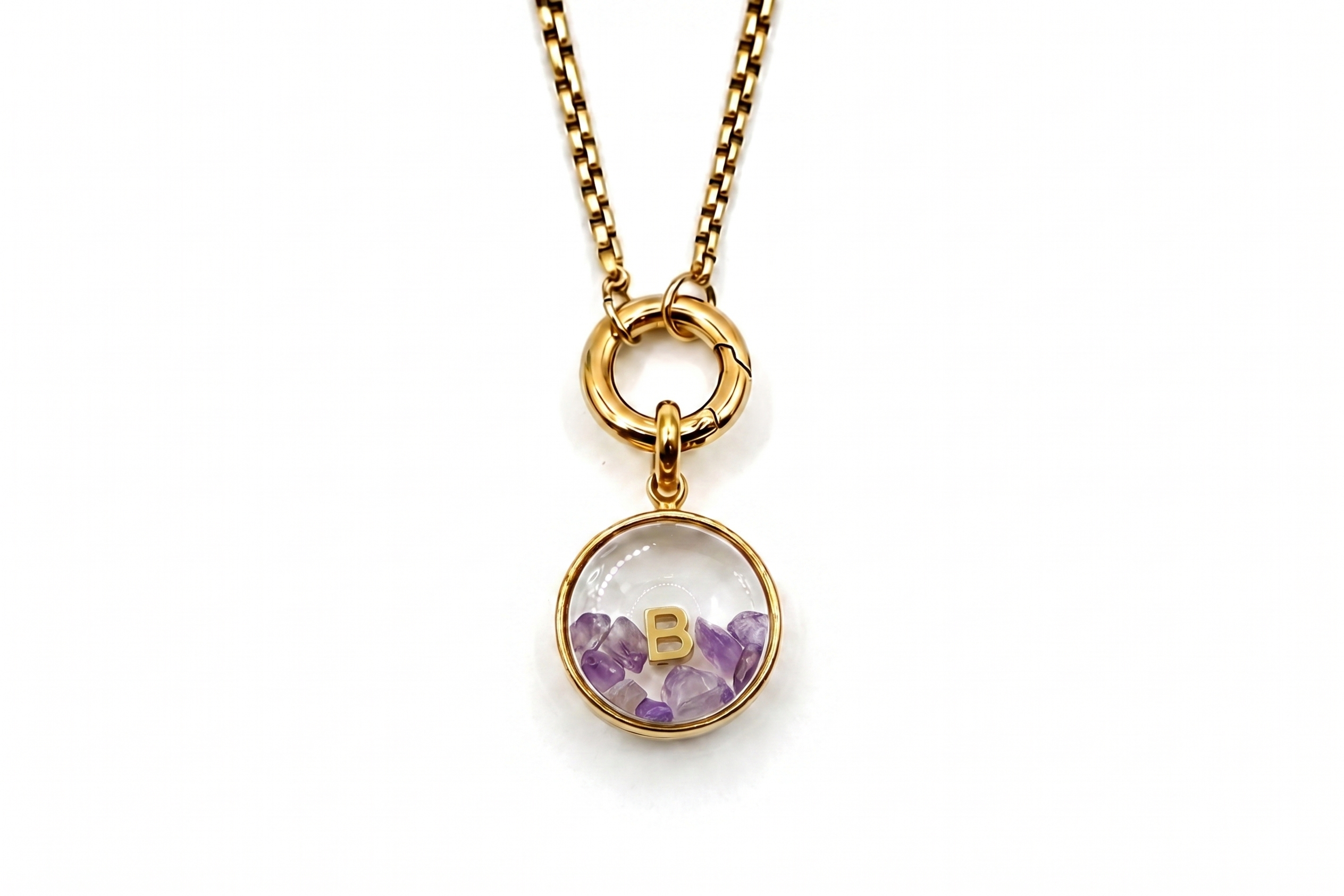 Leilani Mini Personalised PVD Gold Necklace
