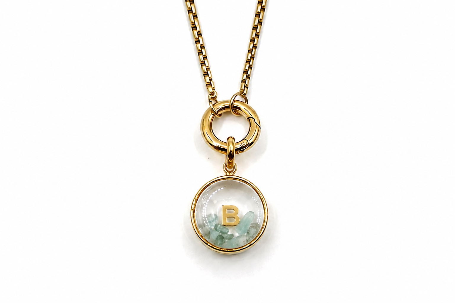 Leilani Mini Personalised PVD Gold Necklace