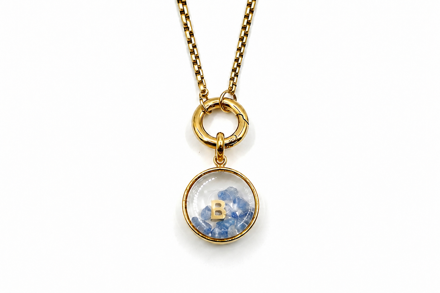 Leilani Mini Personalised PVD Gold Necklace