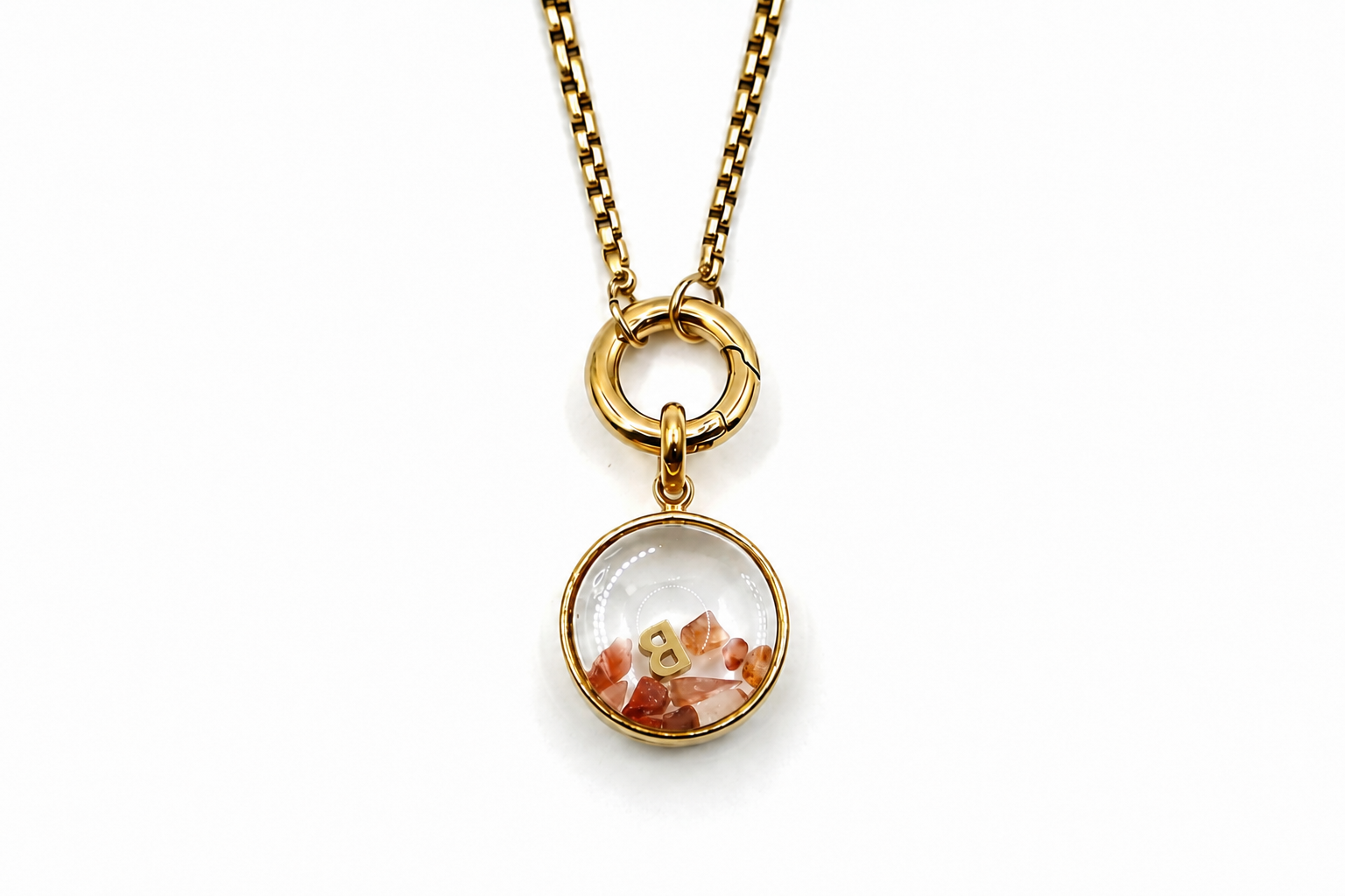 Leilani Mini Personalised PVD Gold Necklace