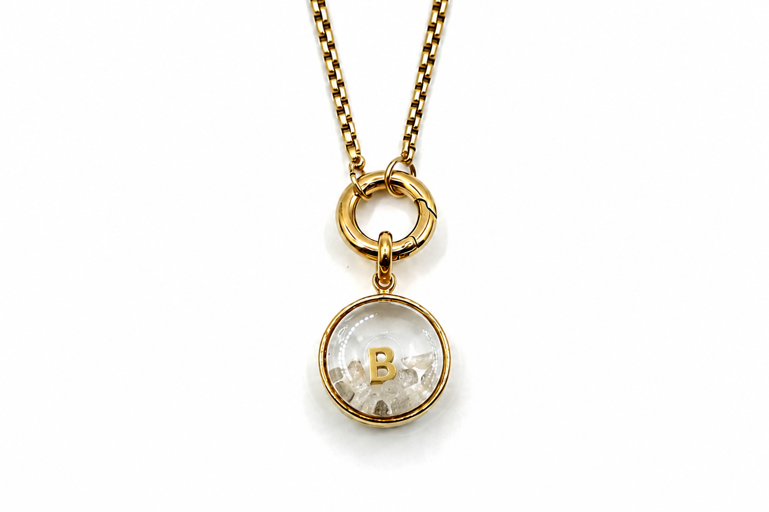 Leilani Mini Personalised PVD Gold Necklace