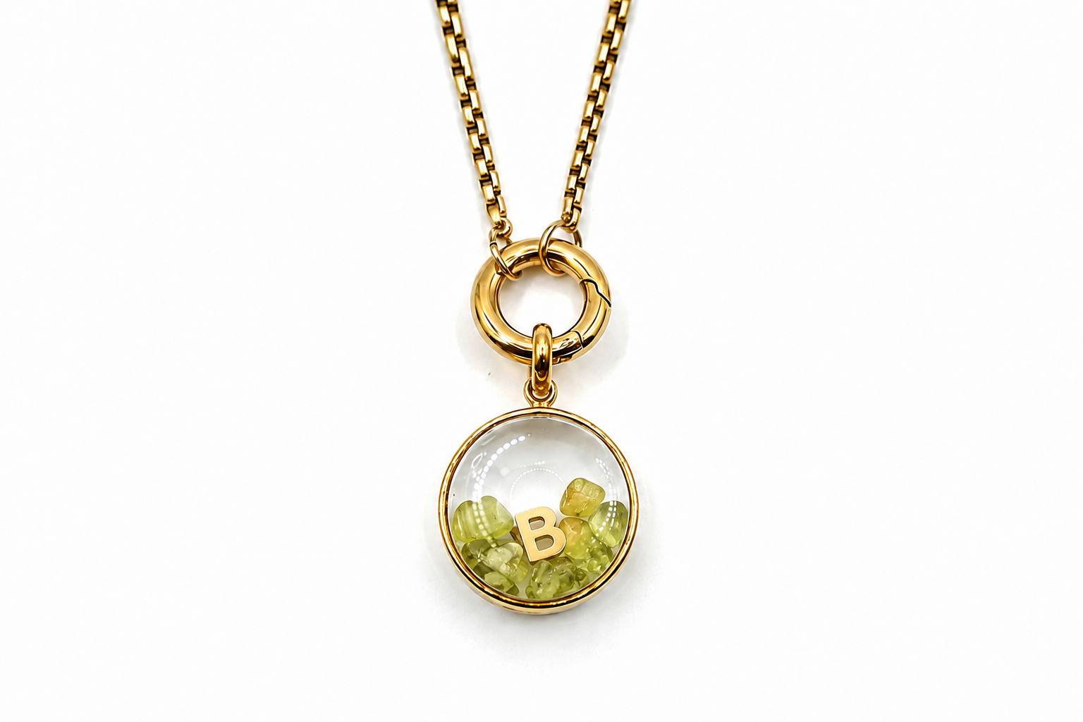Leilani Mini Personalised PVD Gold Necklace