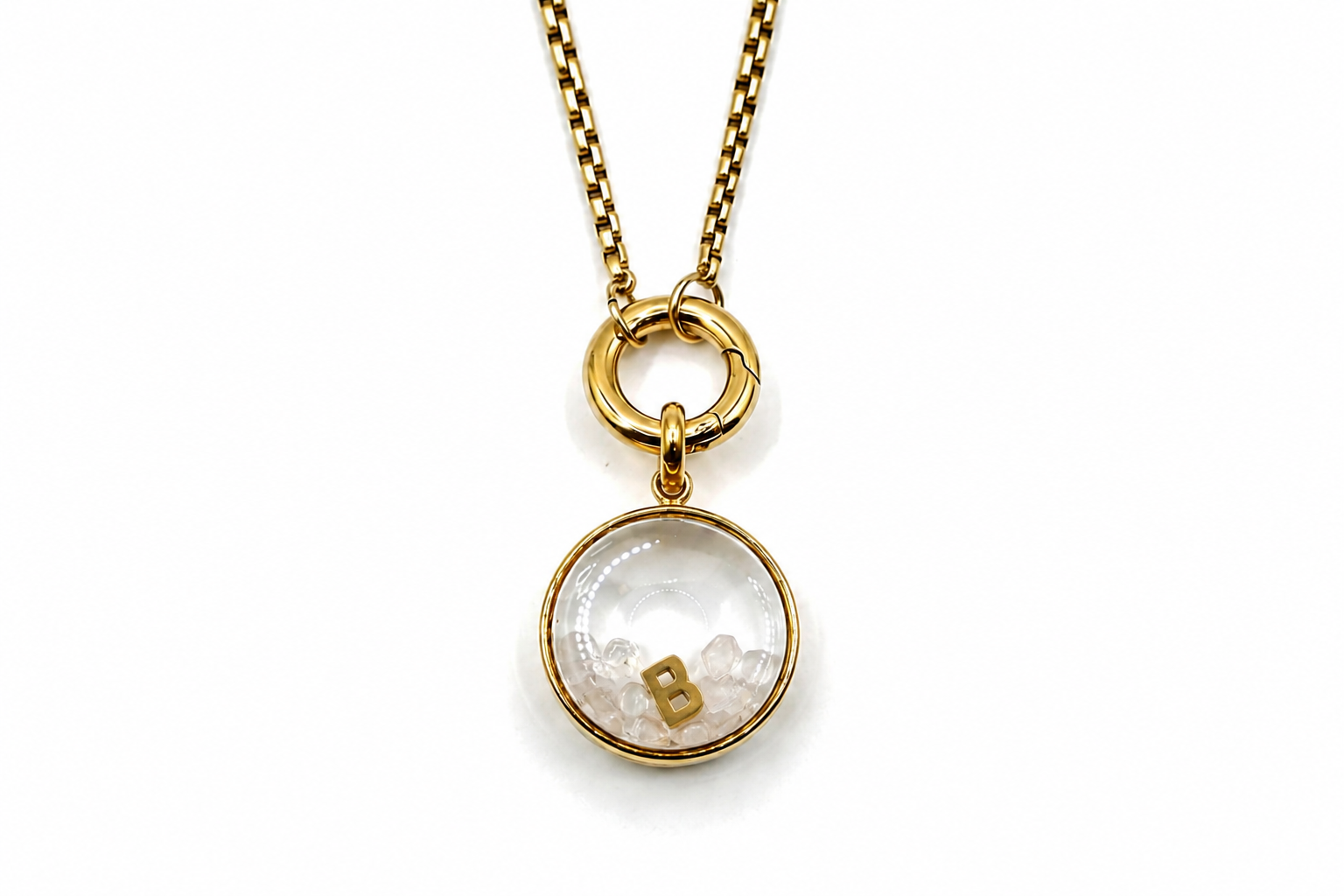 Leilani Mini Personalised PVD Gold Necklace