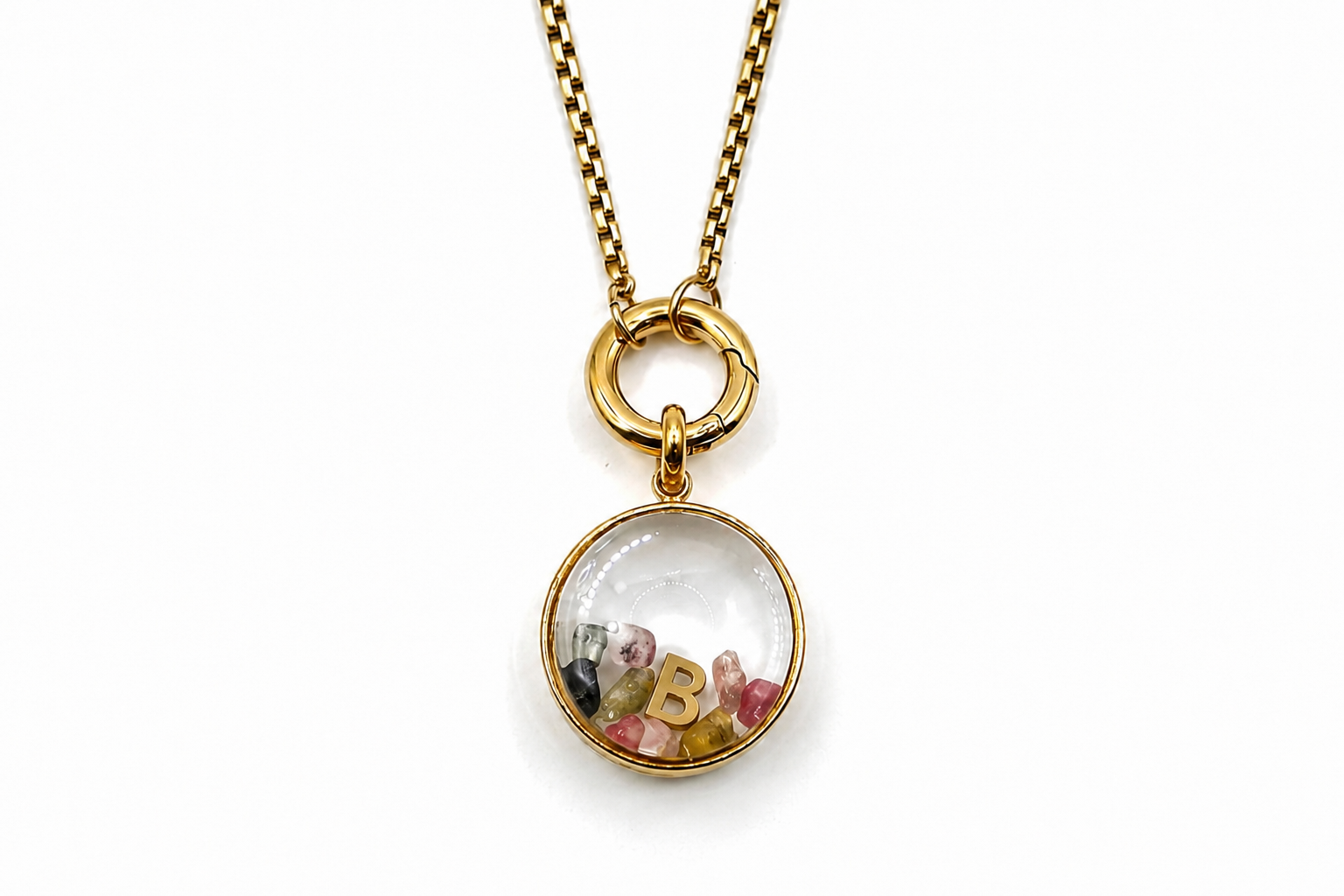 Leilani Mini Personalised PVD Gold Necklace
