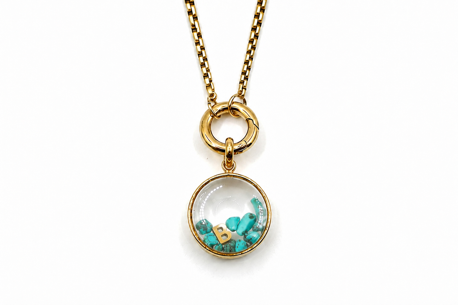Leilani Mini Personalised PVD Gold Necklace