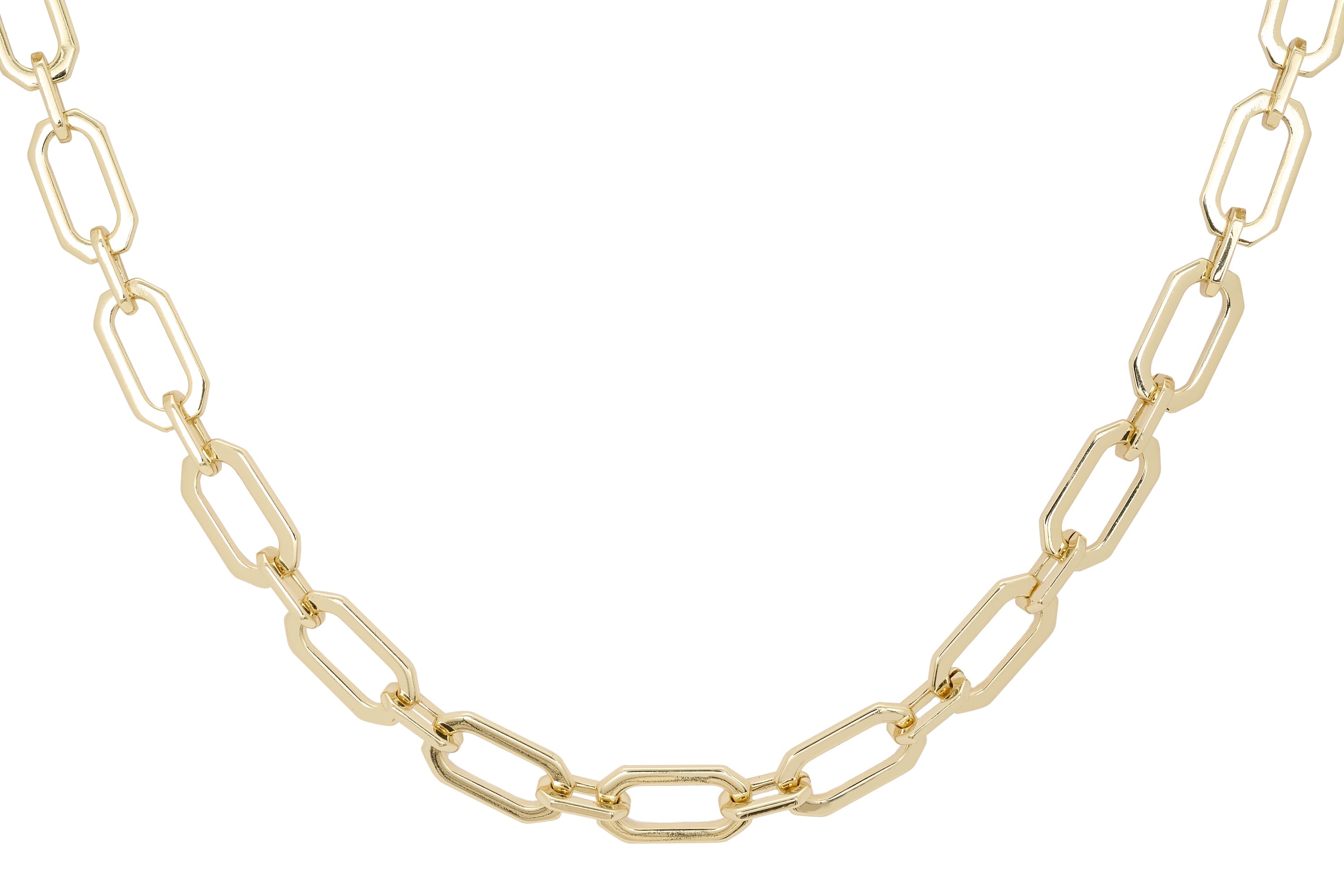 Midas Gold Chunky Chain Necklace#color_Gold