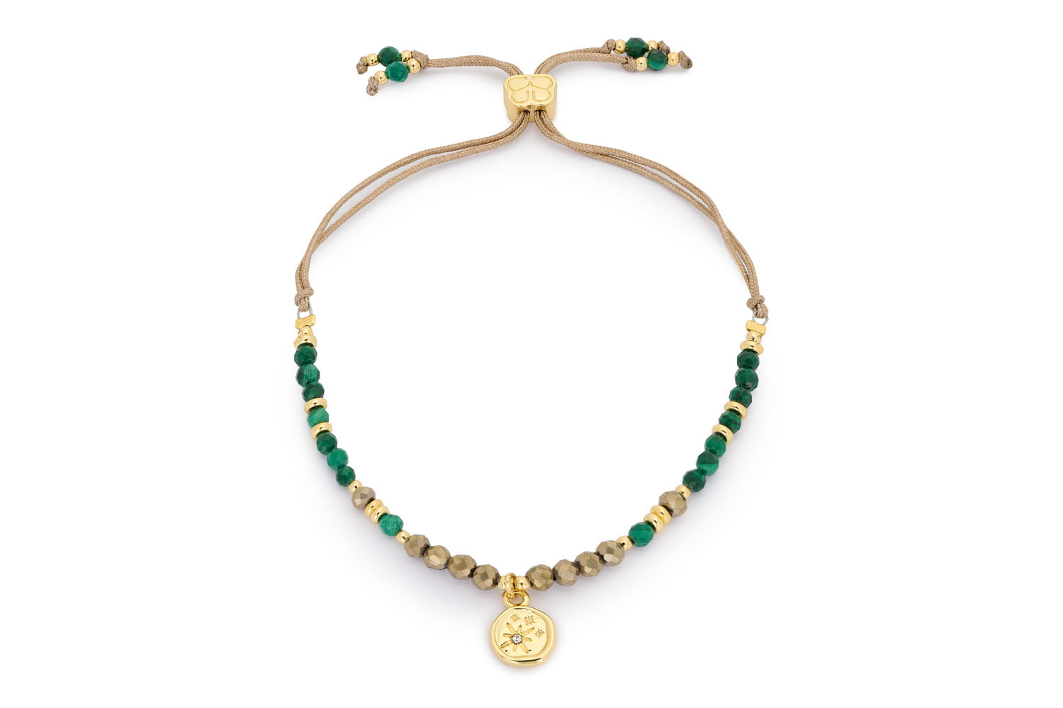 Emerald 3 Layer Bracelet Stack