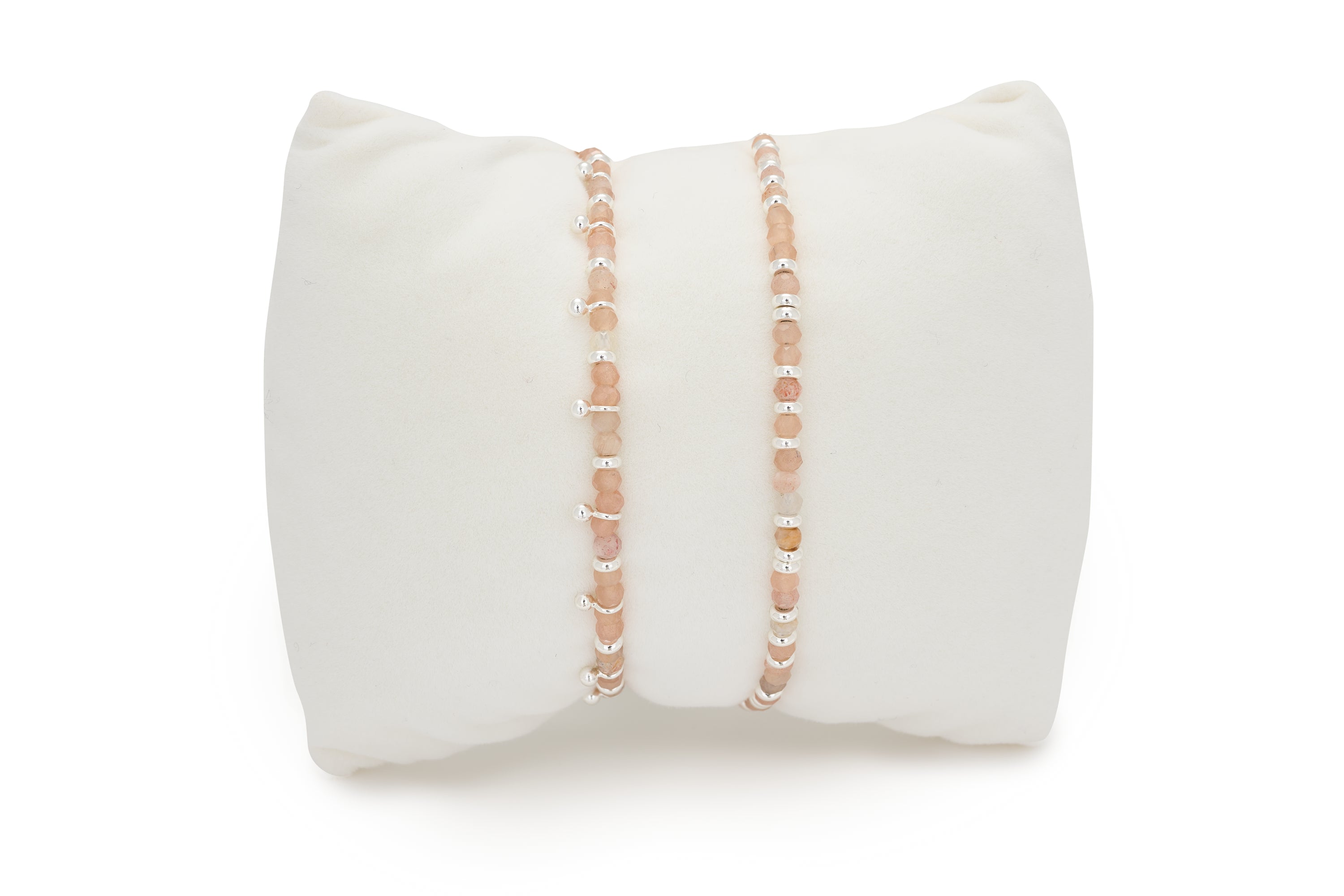 Serenity Sunstone Bracelet Stack - Boho Betty