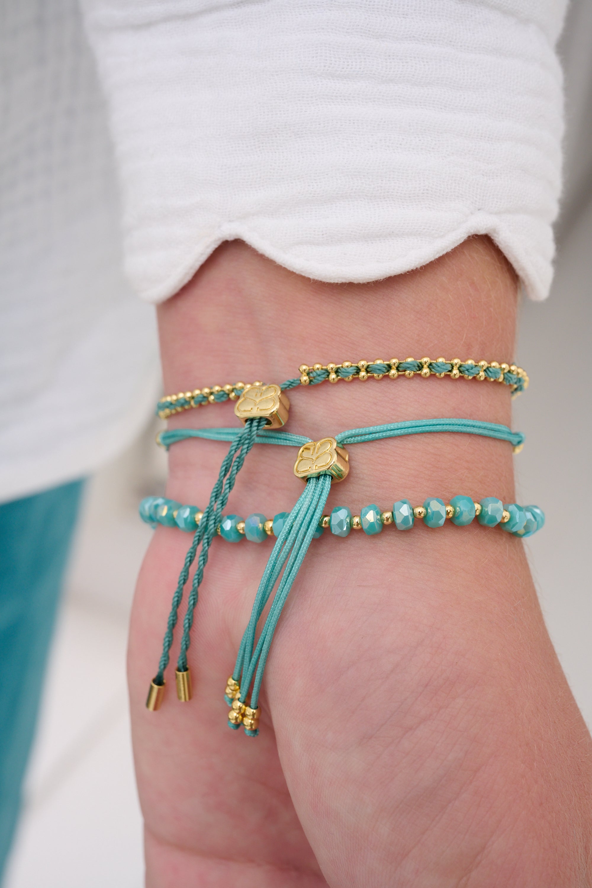 Fidda 3 Layer Bracelet Stack - Boho Betty