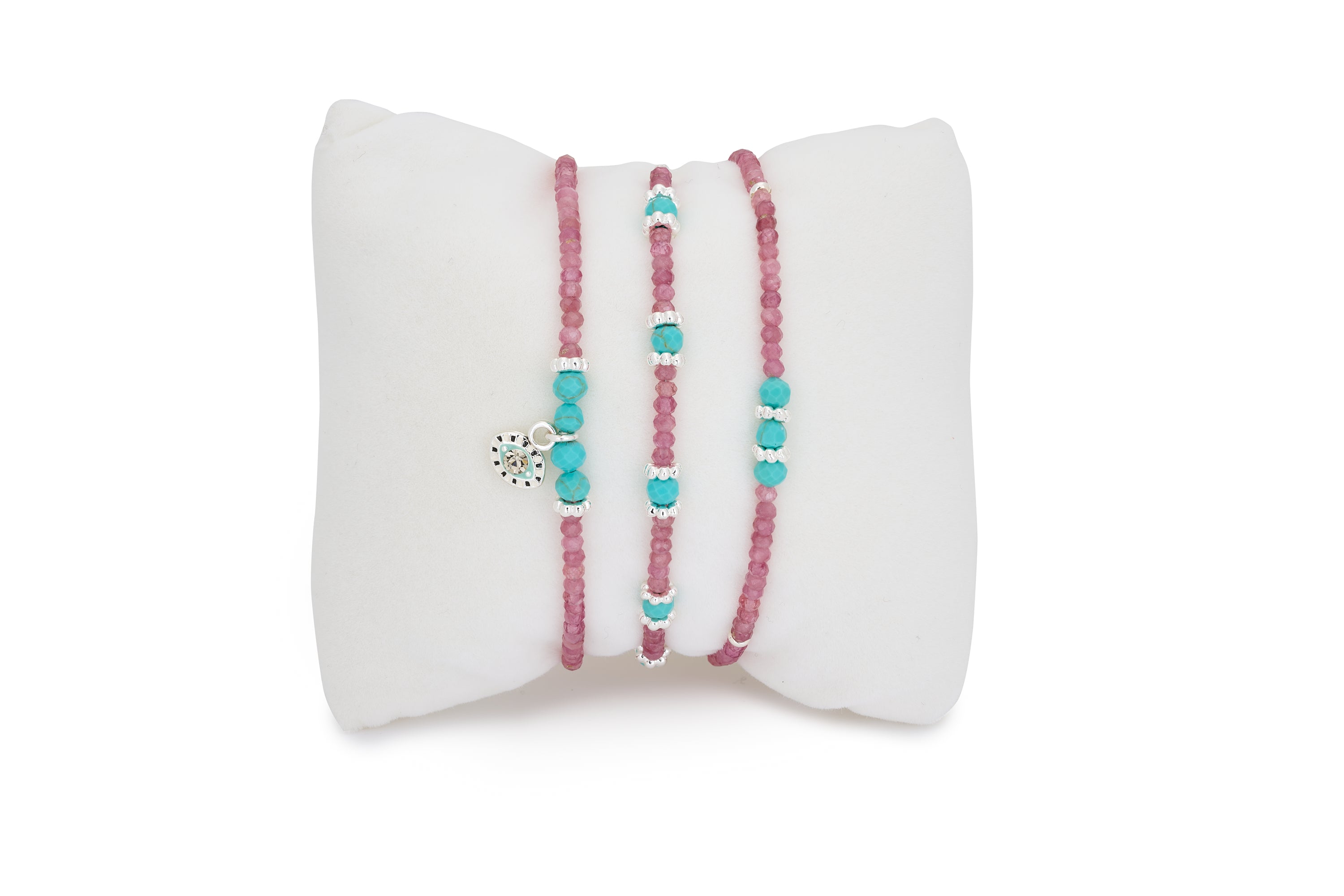 Poros 3 Layer Bracelet Stack - Boho Betty