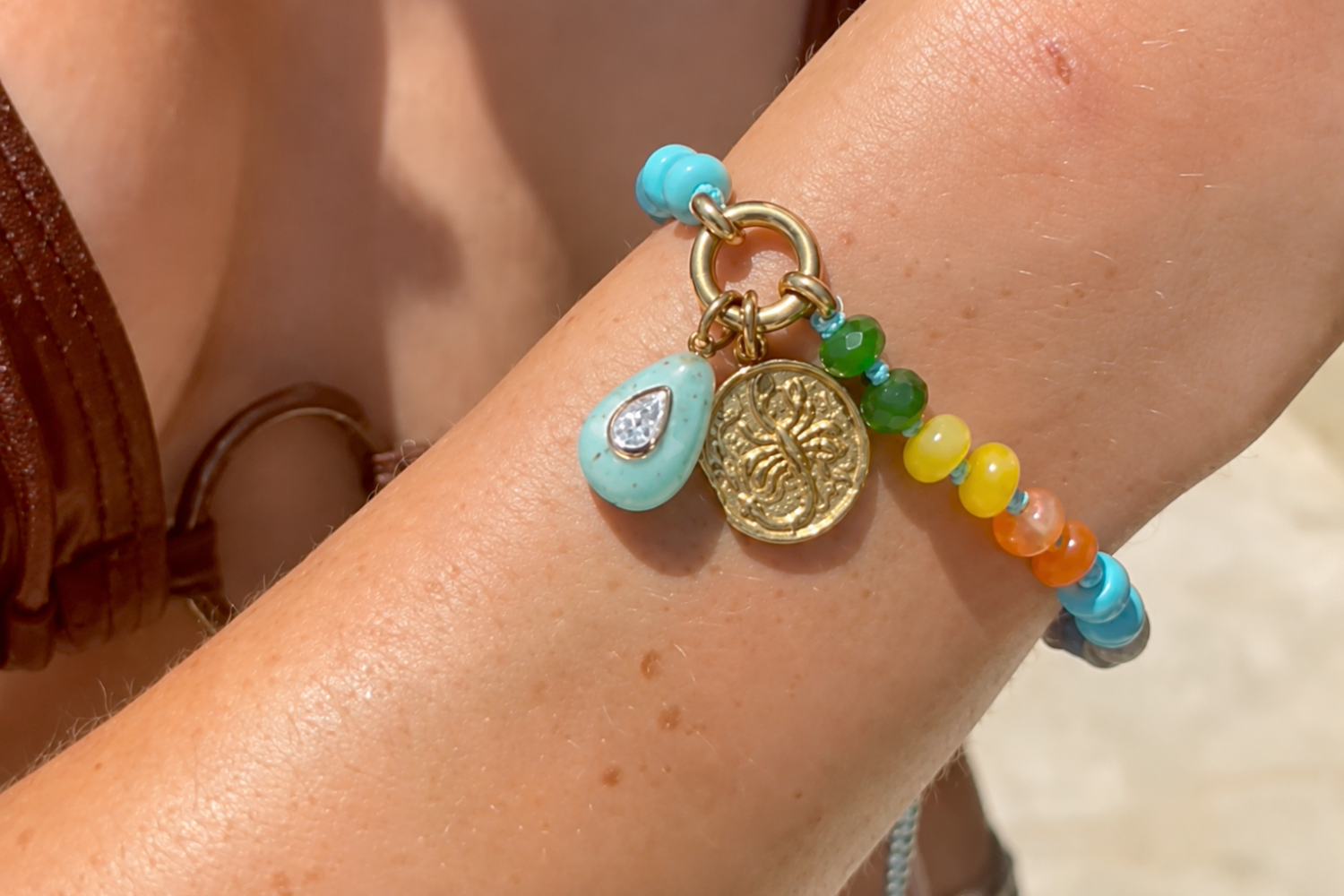 Zaya Scorpio Gold Waterproof Zodiac Charm