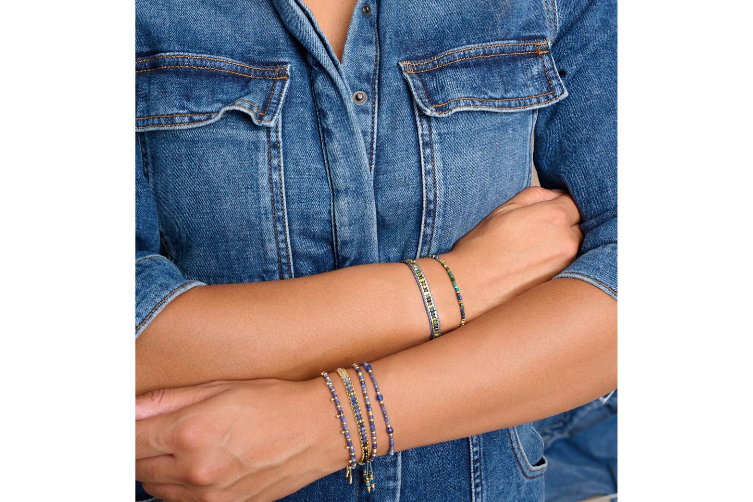 Mix and match Valentina tones from the Anastasia and Valentina with Harmony, Helaine, Mystical, Meadow in Blue Aventurine Gold. 
