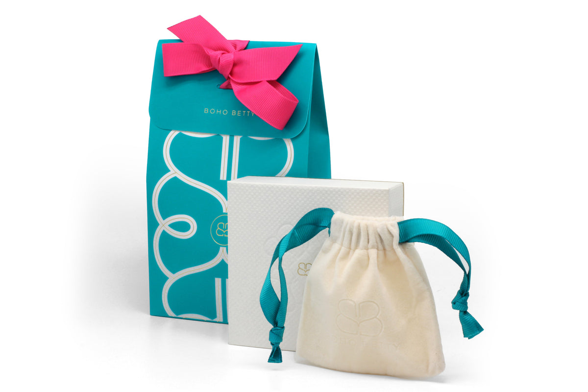 Boho Betty luxury jewellery gift box packaging