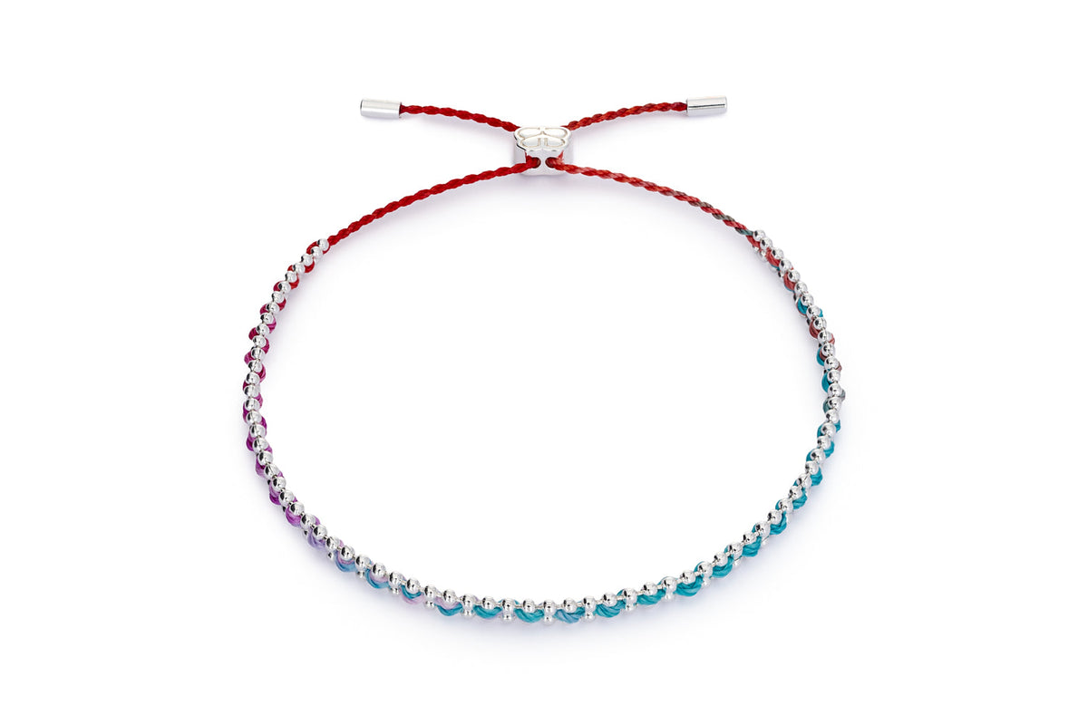 Braid Moroccan Spice Silver Woven Bracelet
