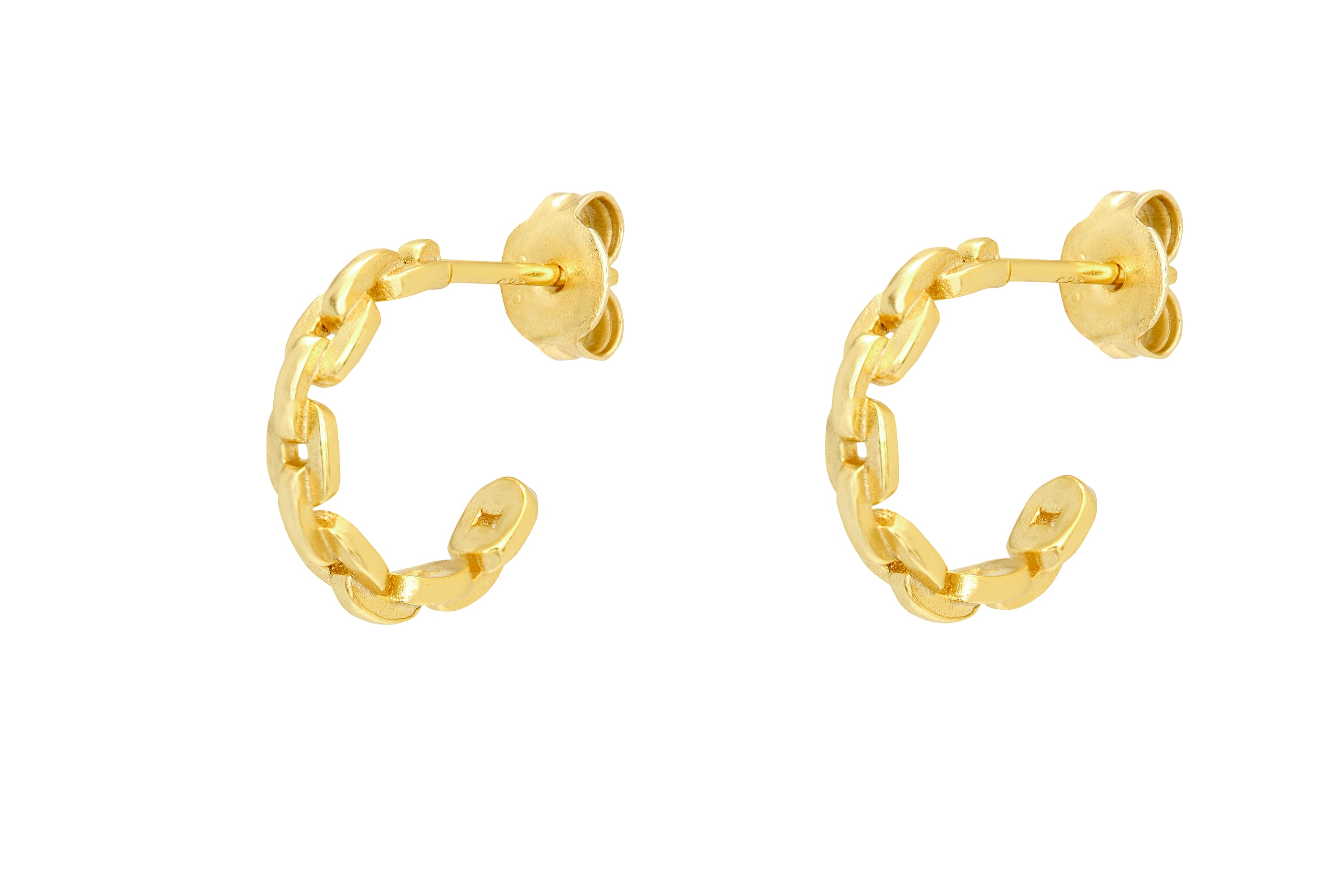 Sabrina Gold Hoop Earrings