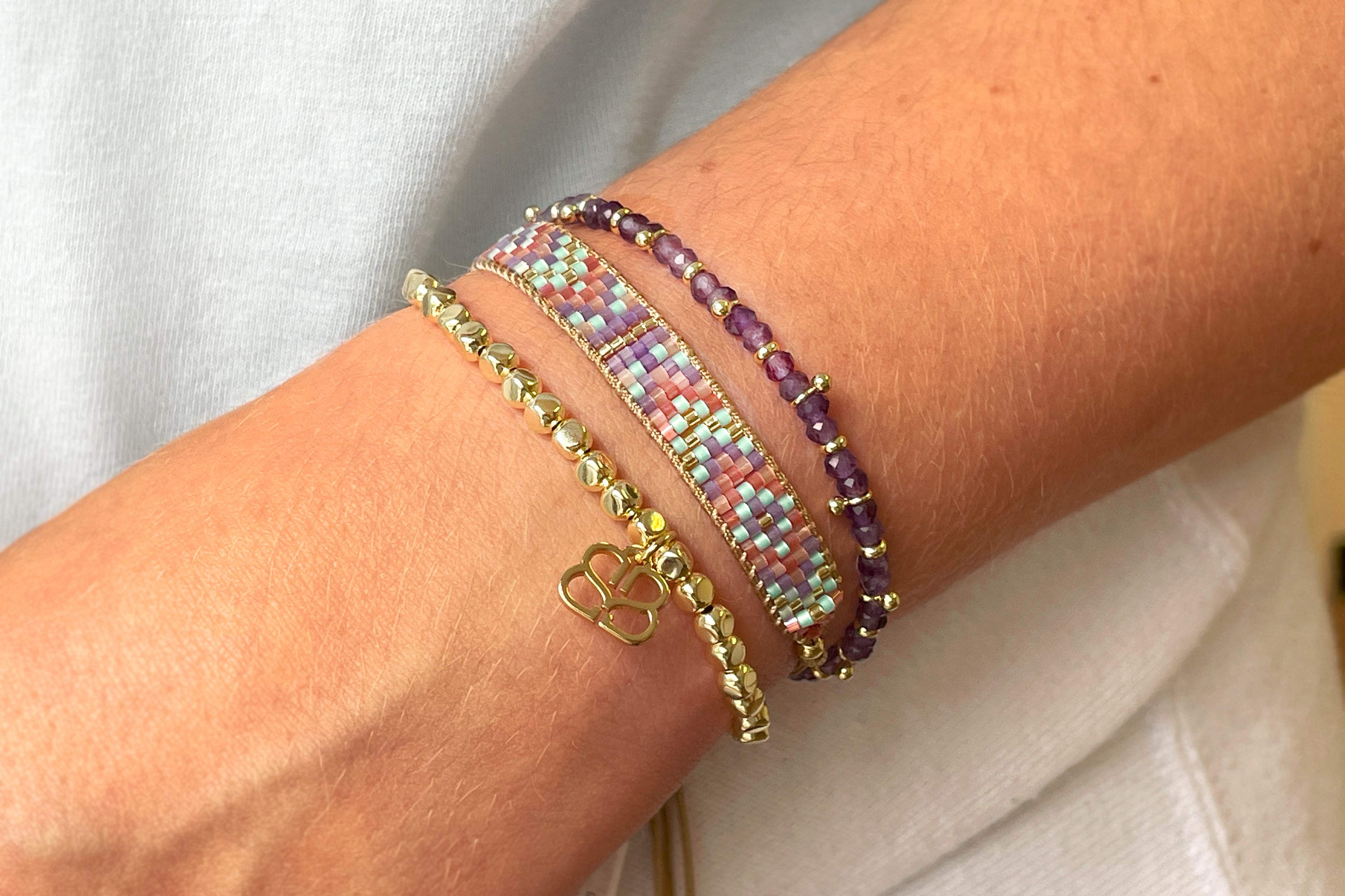 Lollipop Beaded Friendship Bracelet - Boho Betty