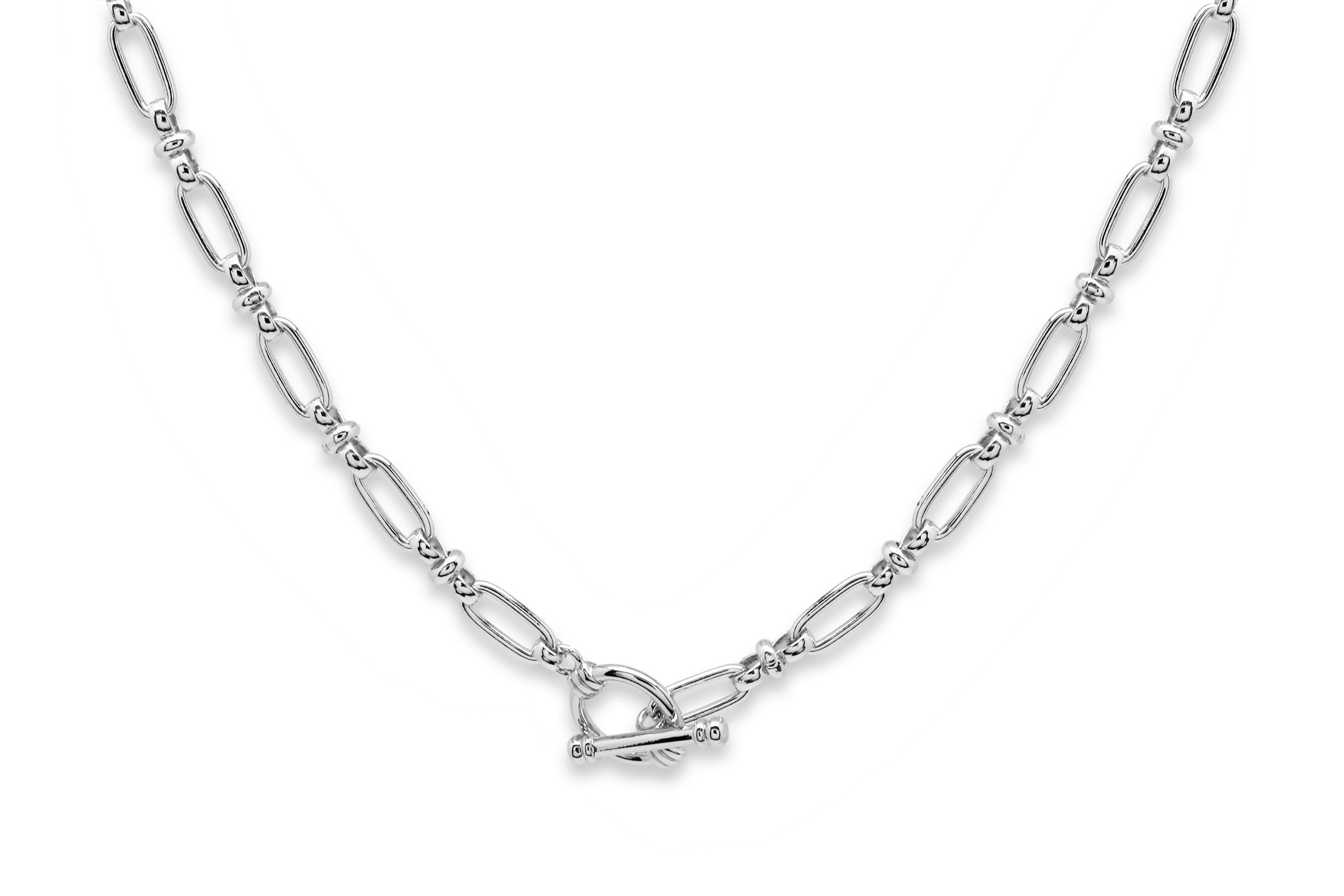Cetus  T-Bar Chain Necklace - Boho Betty