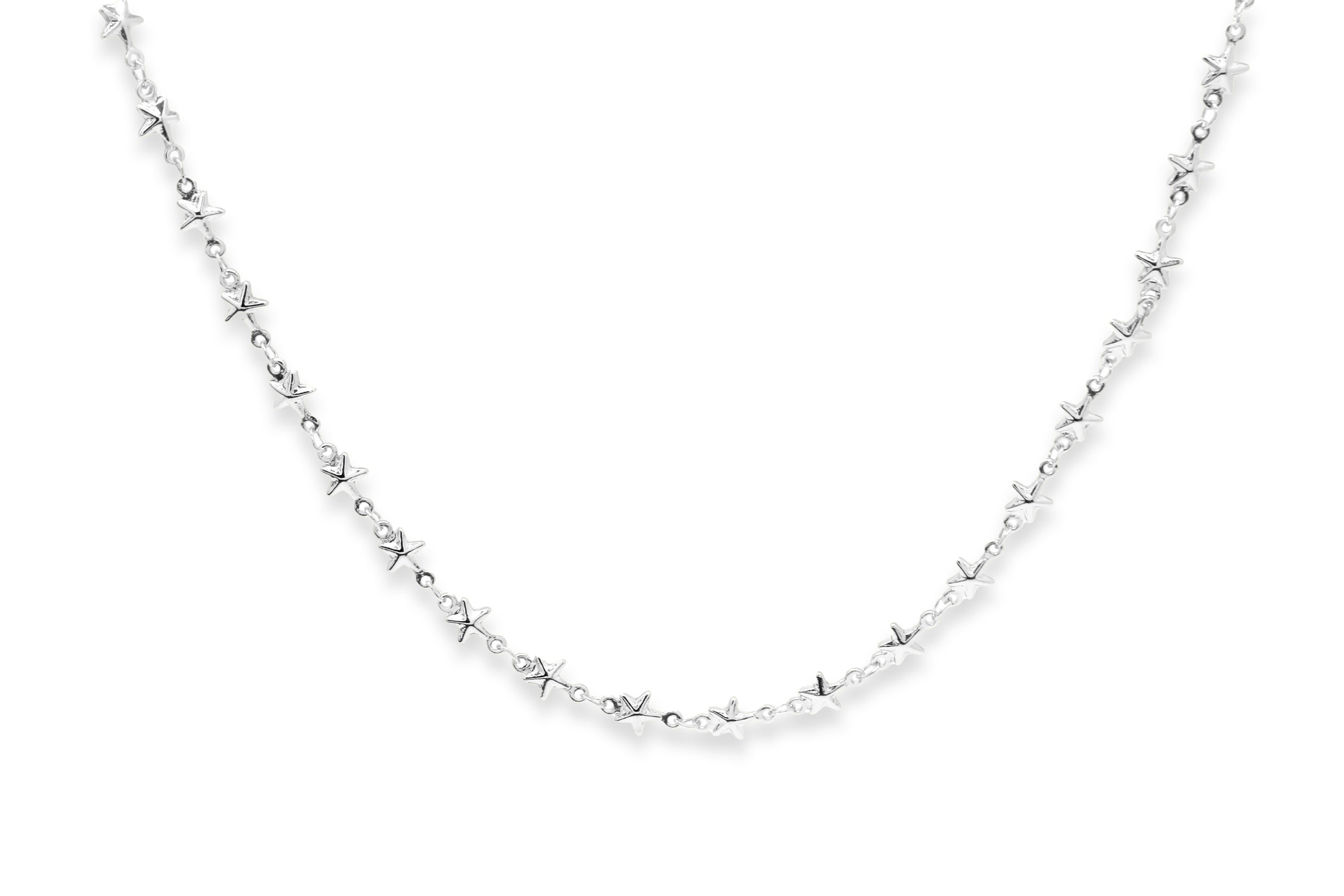 Delos Multi Star Gold Necklace - Boho Betty